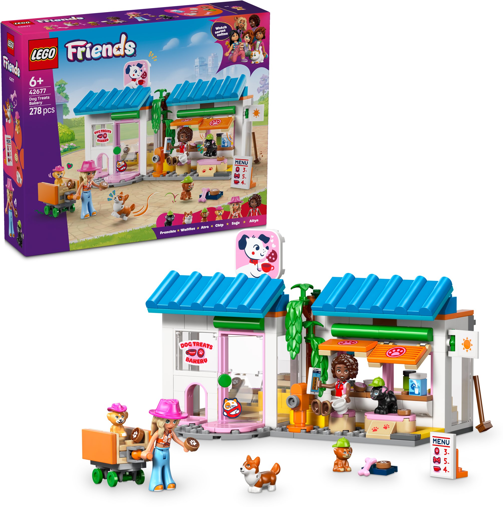 LEGO® Friends 42677 Pekáreň pamlskov pre psíkov