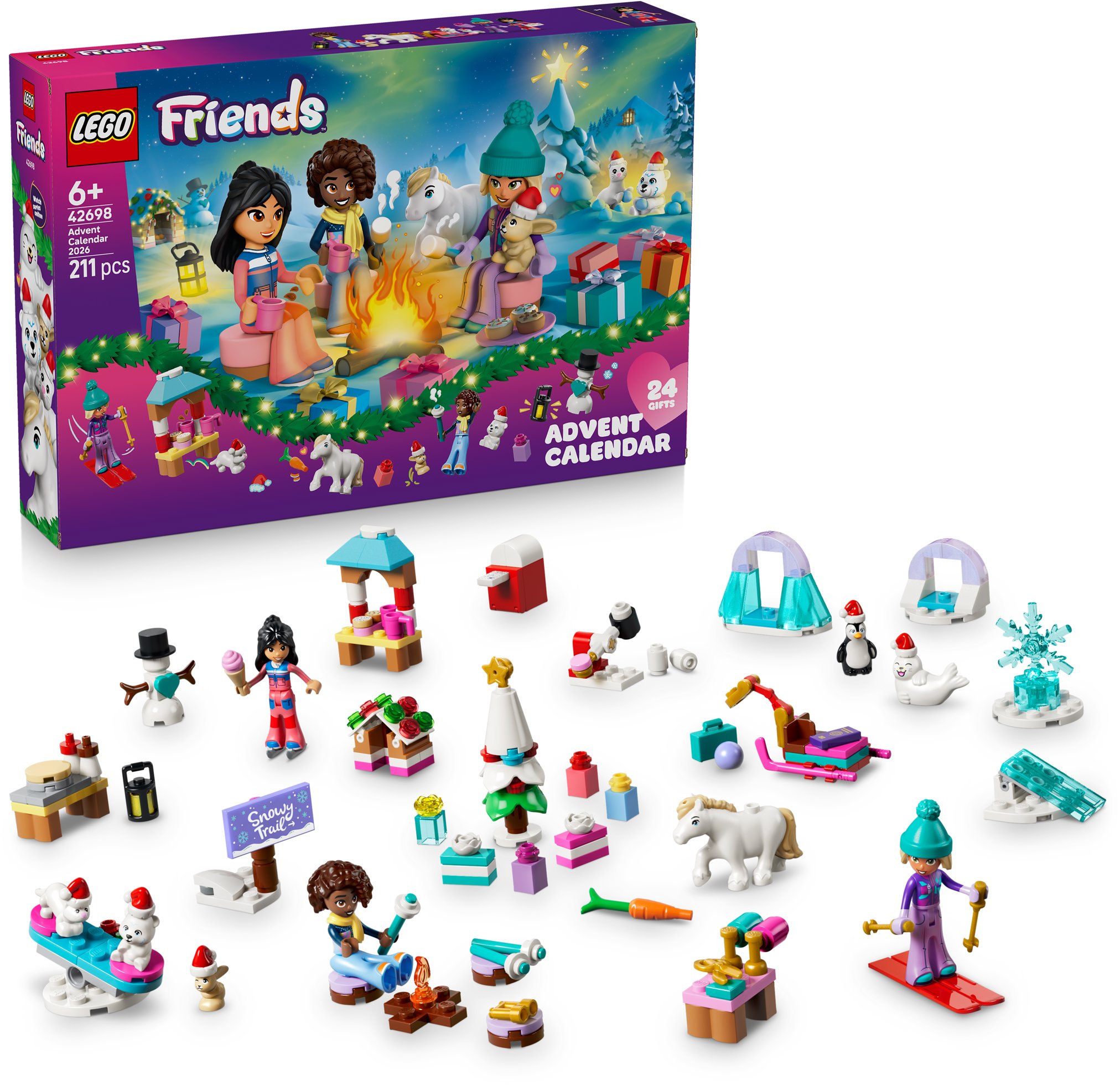 LEGO® Friends 42698 Adventný kalendár 2026