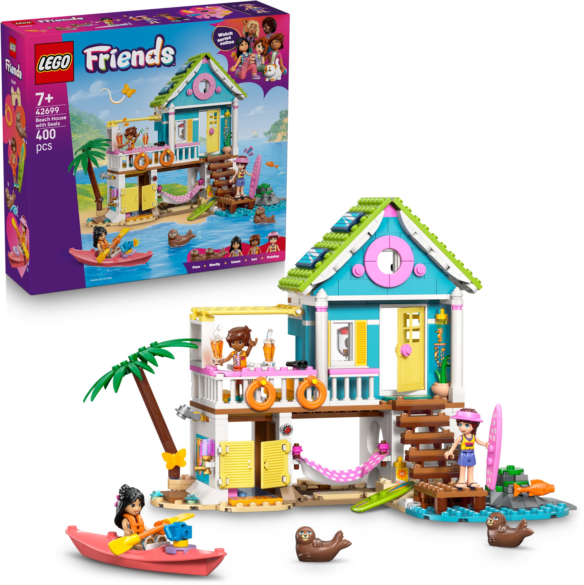 LEGO® Friends 42699 Plážový dom s tuleňmi