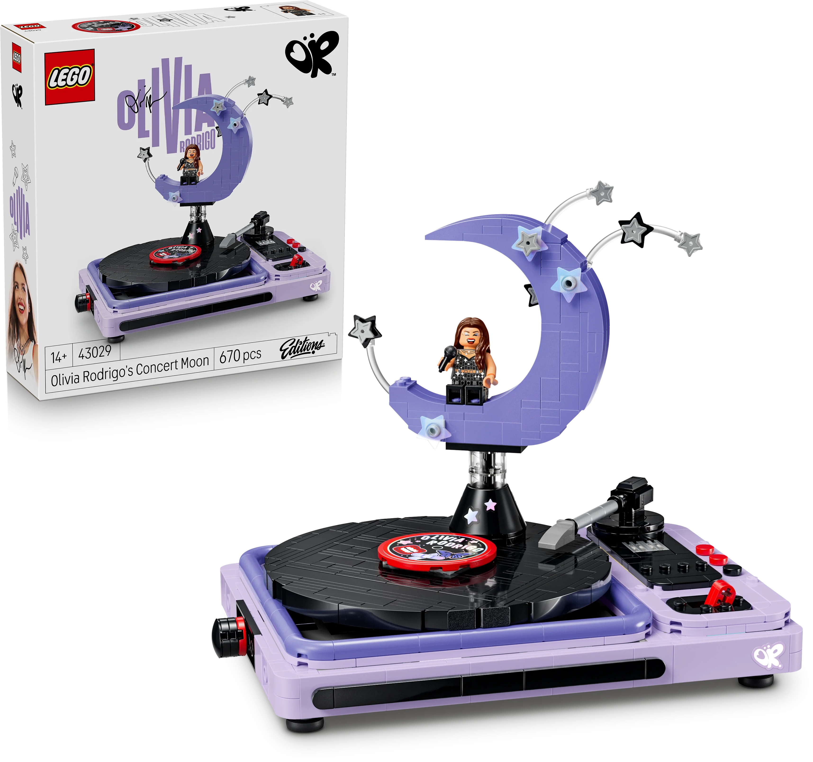 LEGO® Editions 43029 Olivia Rodrigo: Koncert za mesačného svitu