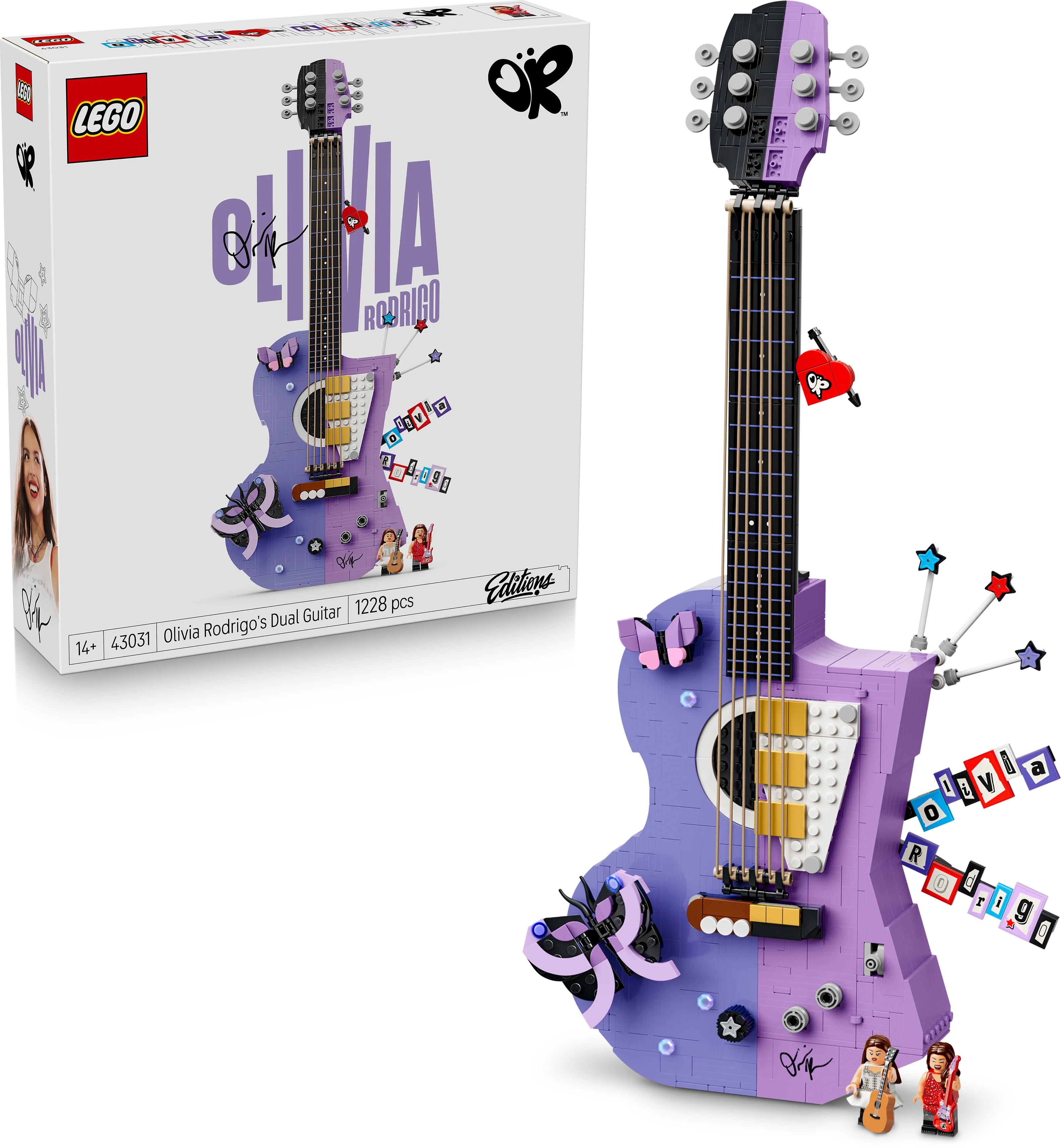 LEGO® Editions 43031 Dvojitá gitara Olivie Rodrigo