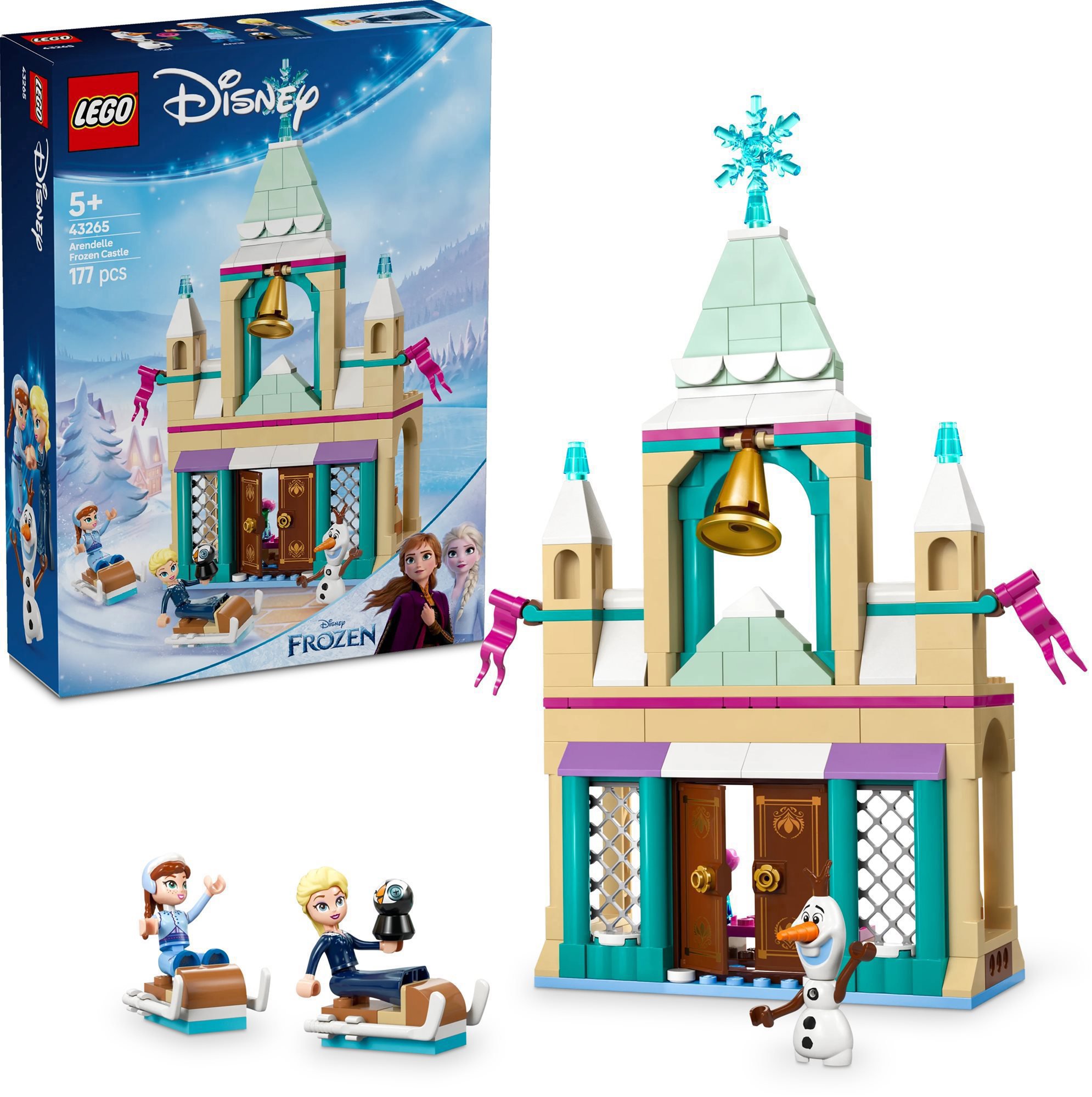 LEGO® │ Disney Princess 43265 Hrad Arendelle z filmu Ľadové kráľovstvo