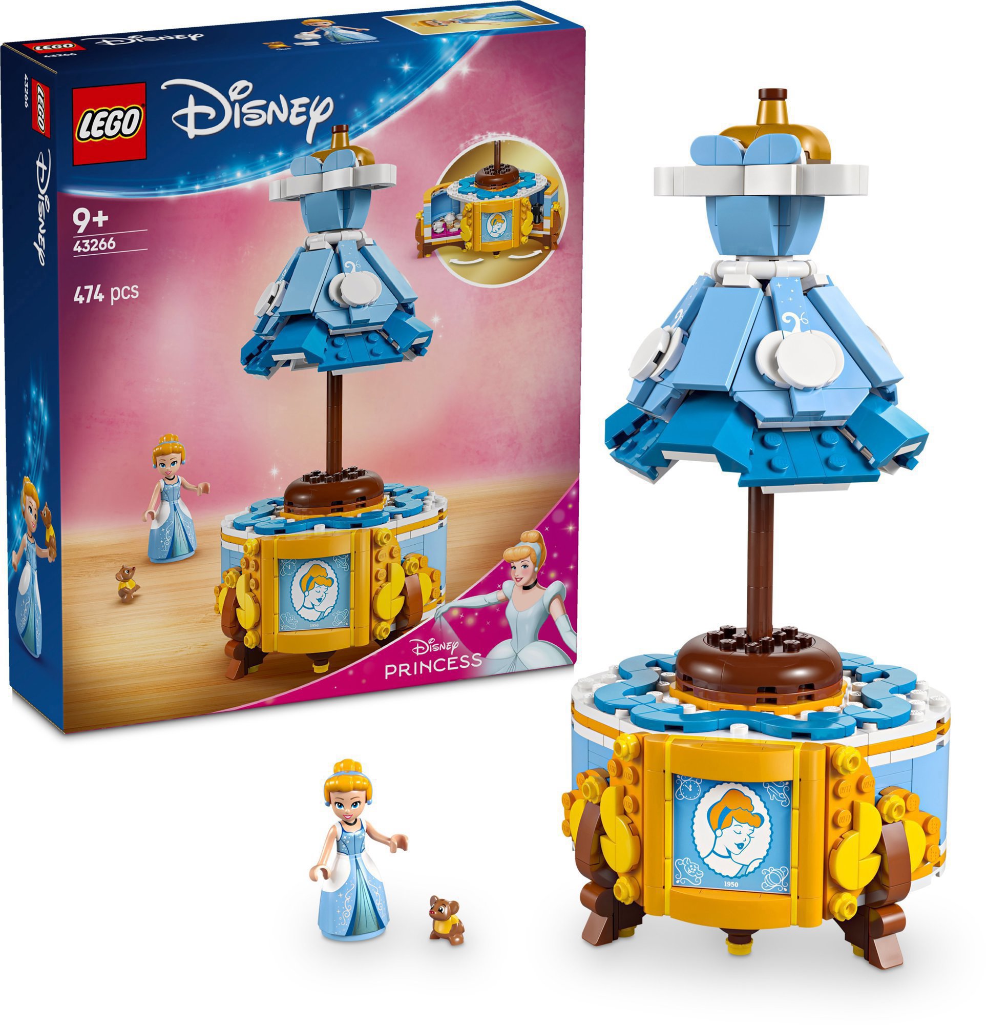 LEGO® │ Disney Princess 43266 Popoluškine šaty