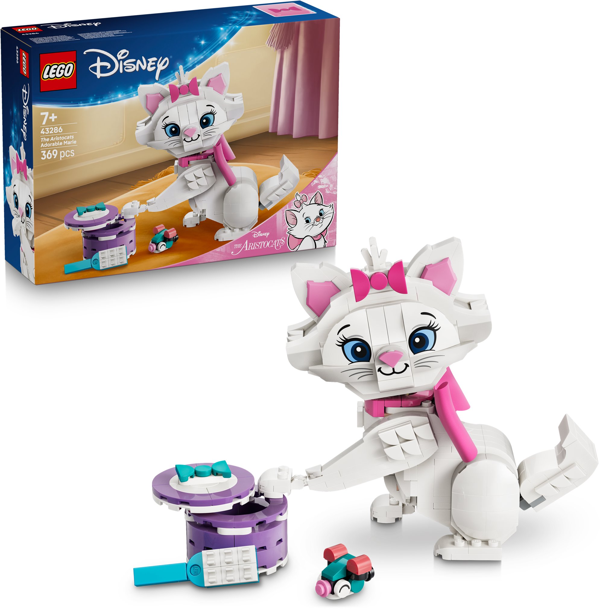 LEGO® Disney Classic 43286 Roztomilá Marie z filmu Aristomačky