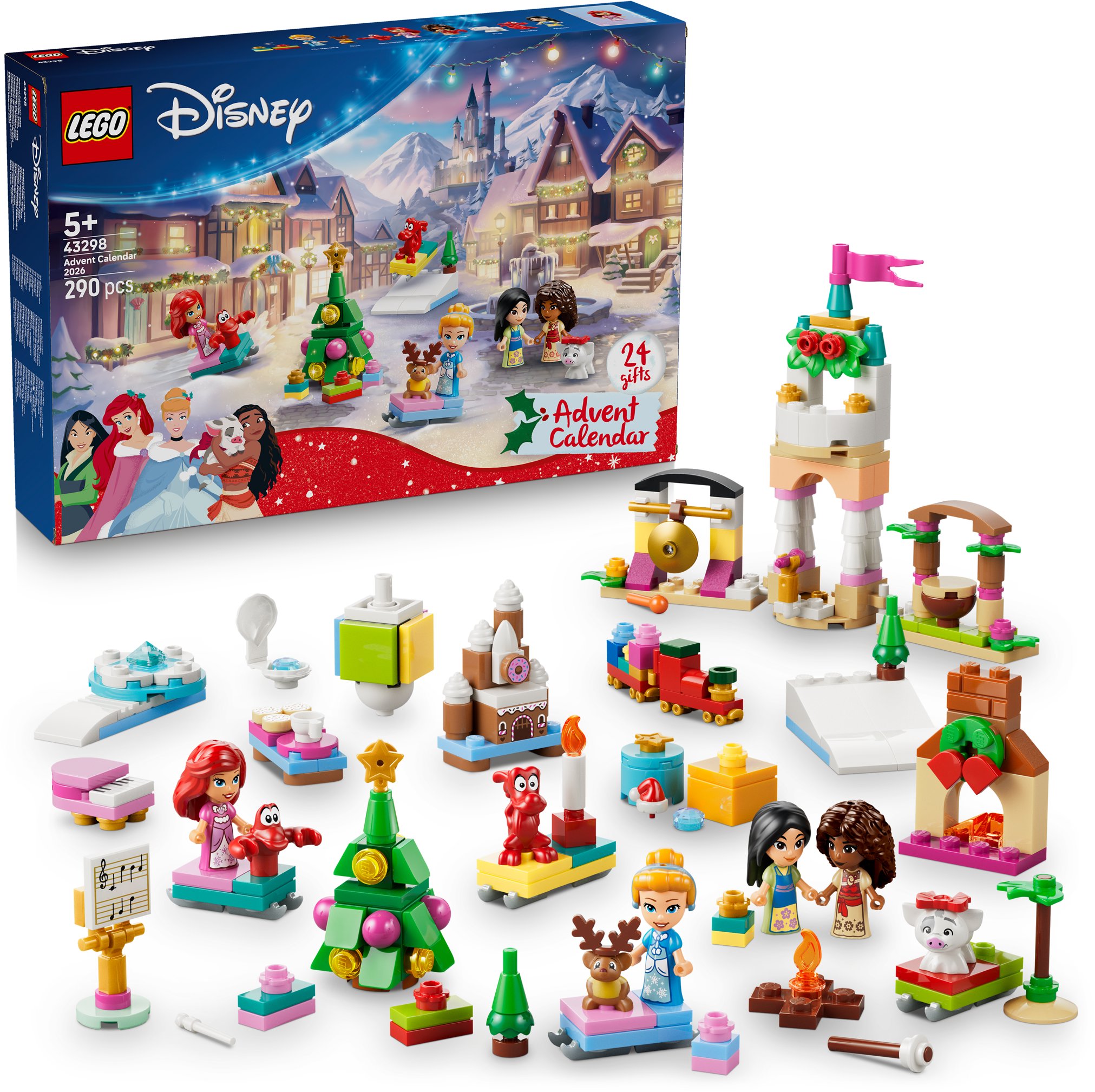 LEGO® Disney Princess 43298 Adventný kalendár 2026