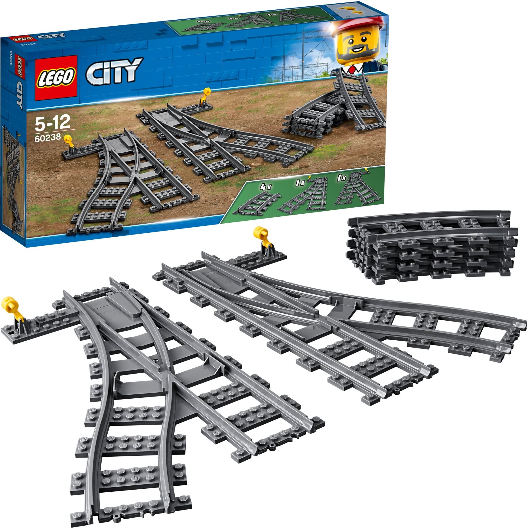 LEGO City Trains 60238 Výhybky