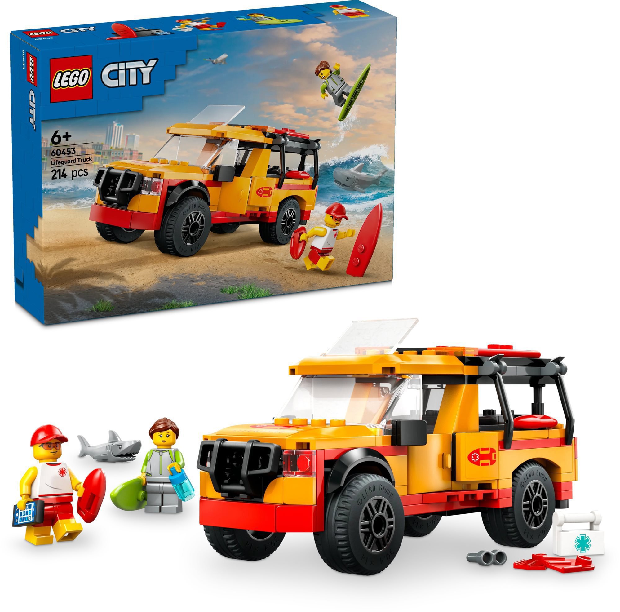 LEGO® City 60453 Záchranné auto pre plavčíka