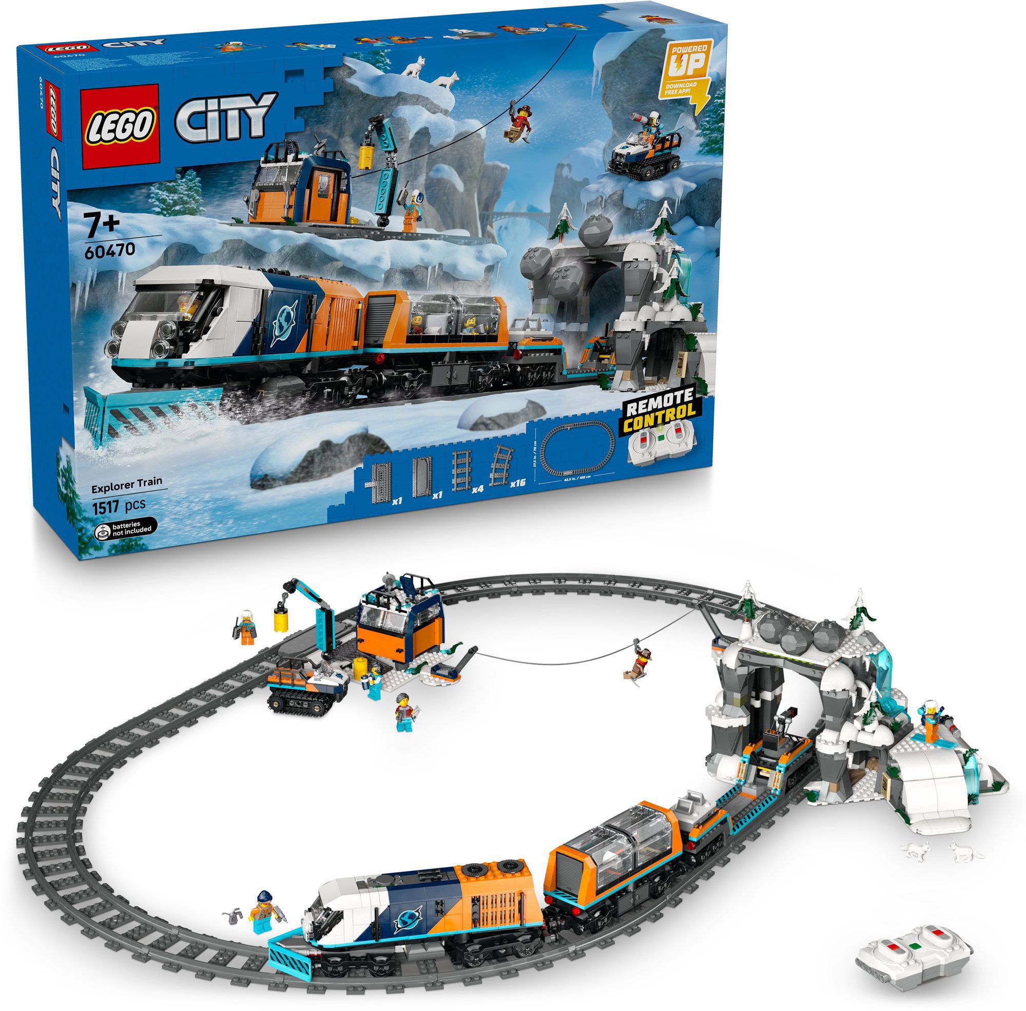 LEGO® City 60470 Polárny expres pre prieskumníkov Arktídy