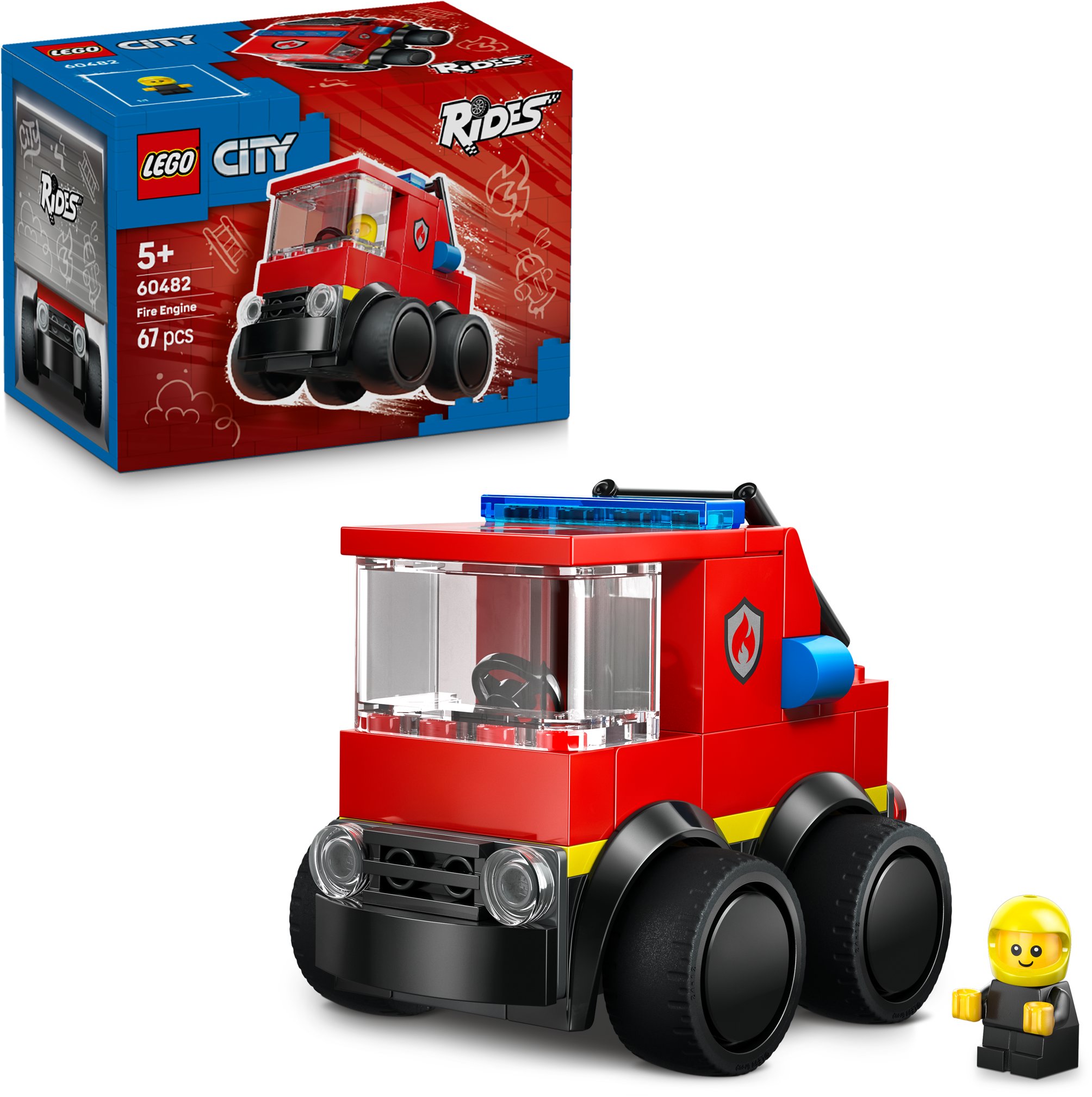 LEGO® City 60482 Autíčka – Hasičské auto