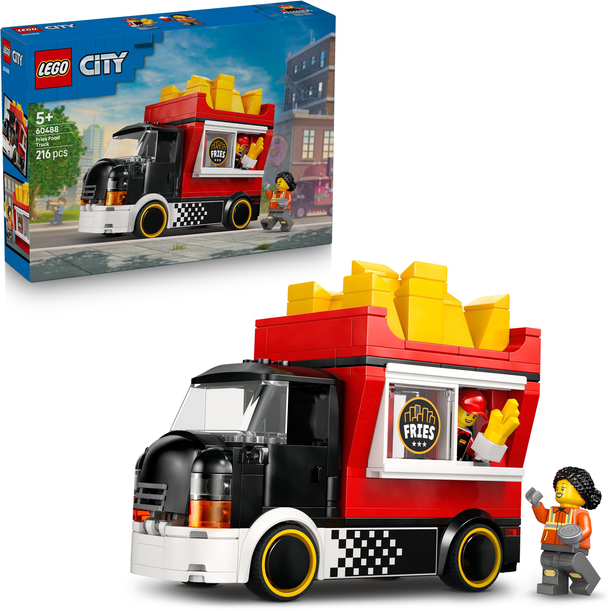 LEGO® City 60488 Pojazdné občerstvenie s hranolkami