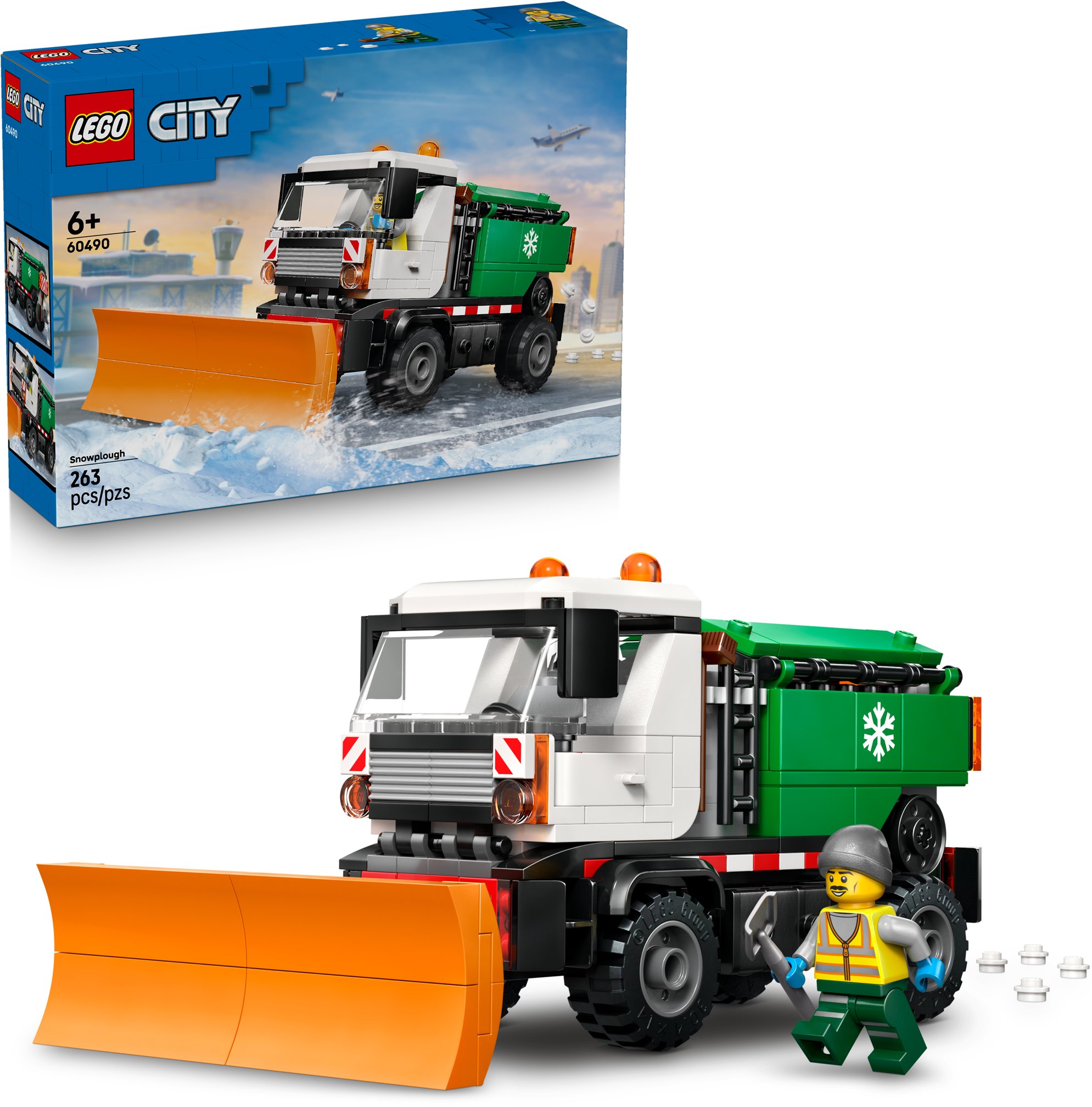 LEGO® City 60490 Snežný pluh