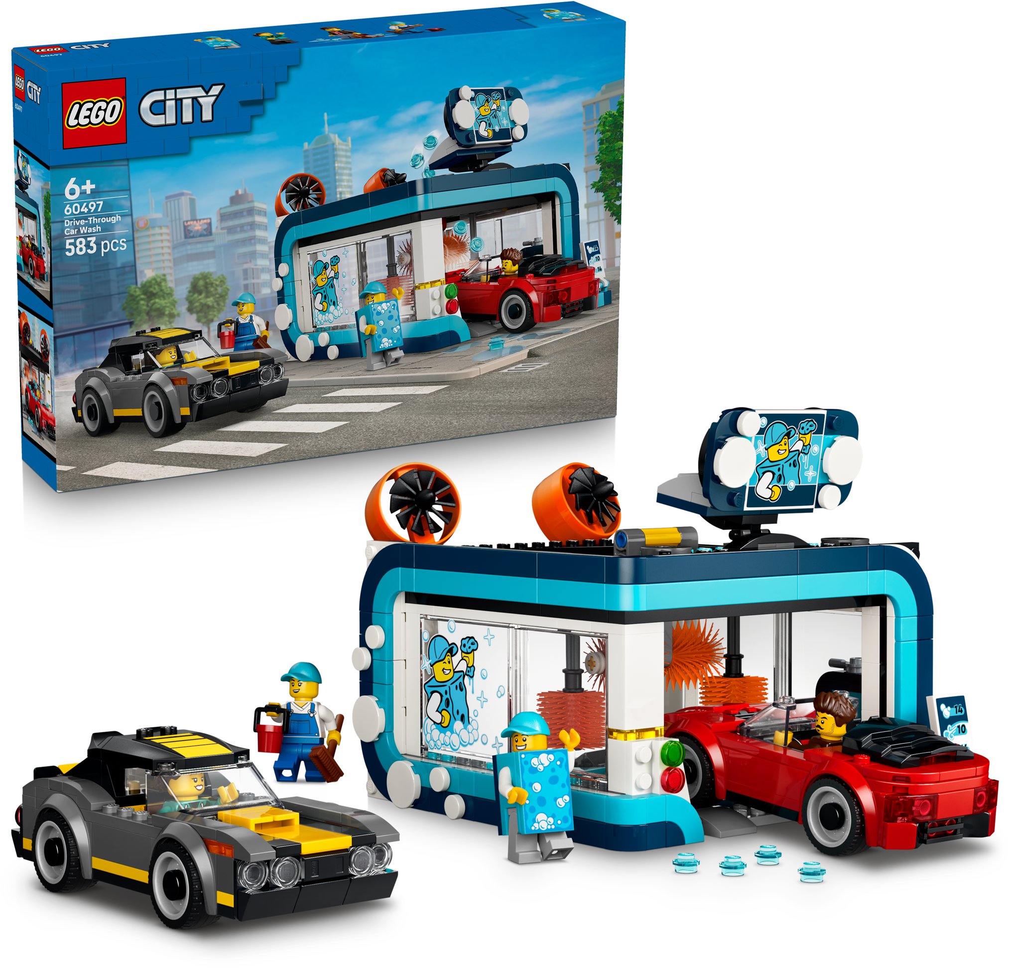 LEGO® City 60497 Automatická umývačka áut