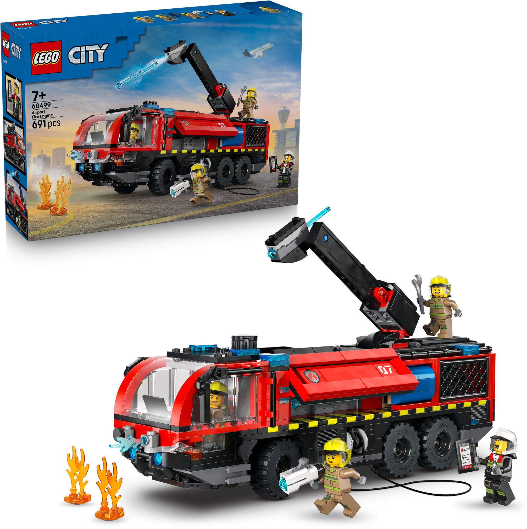 LEGO® City 60499 Letiskové hasičské auto
