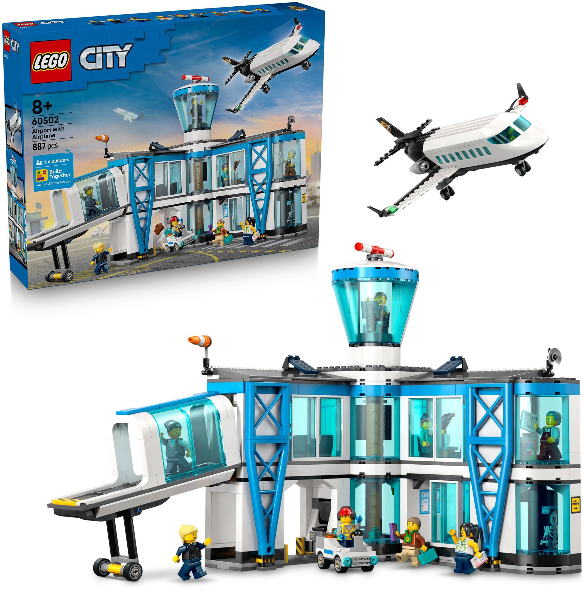 LEGO® City 60502 Letisko s lietadlom