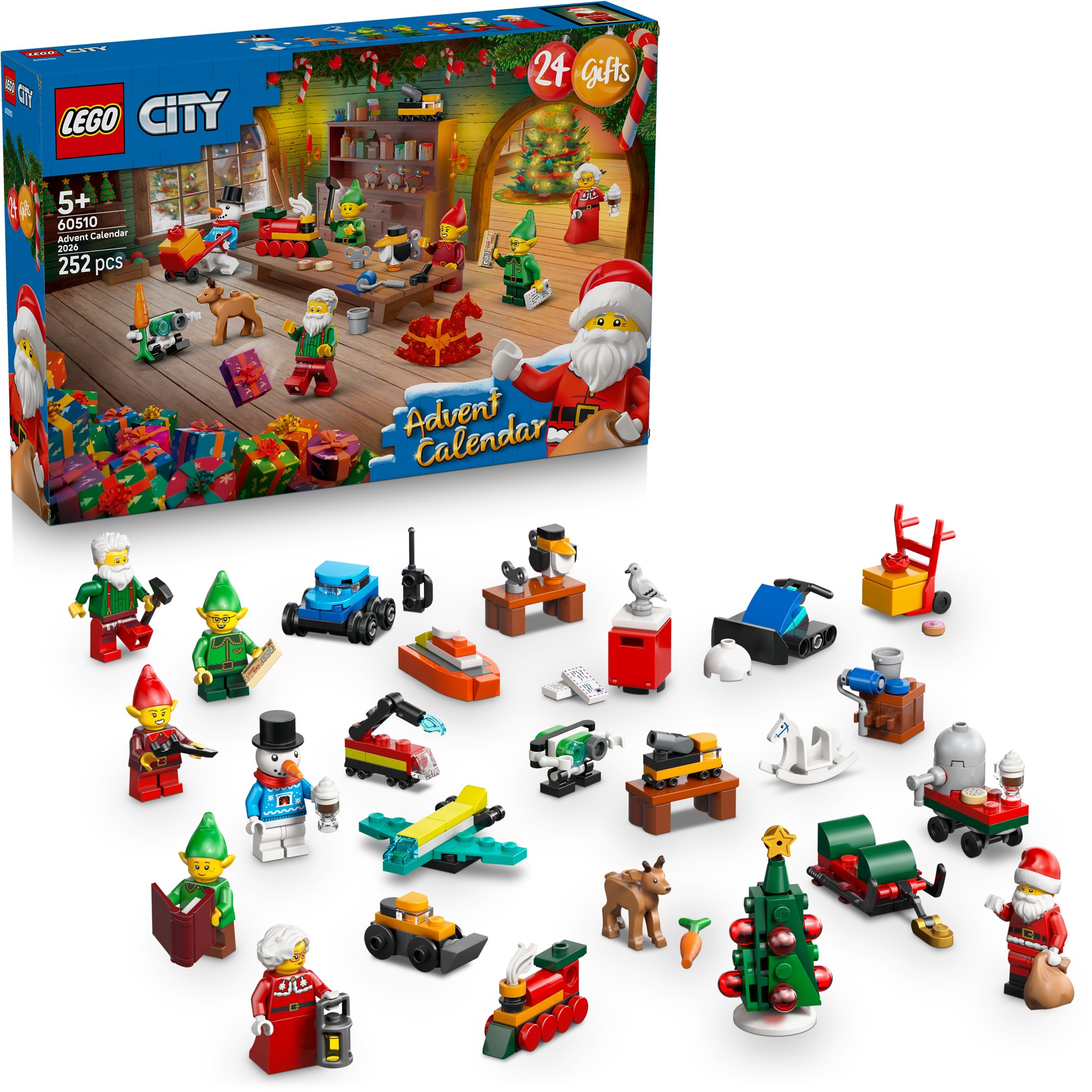 LEGO® City 60510 Adventný kalendár 2026