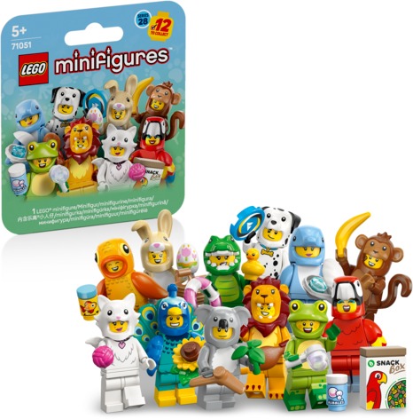 LEGO® Minifigúrky 71051 28. séria – zvieratá