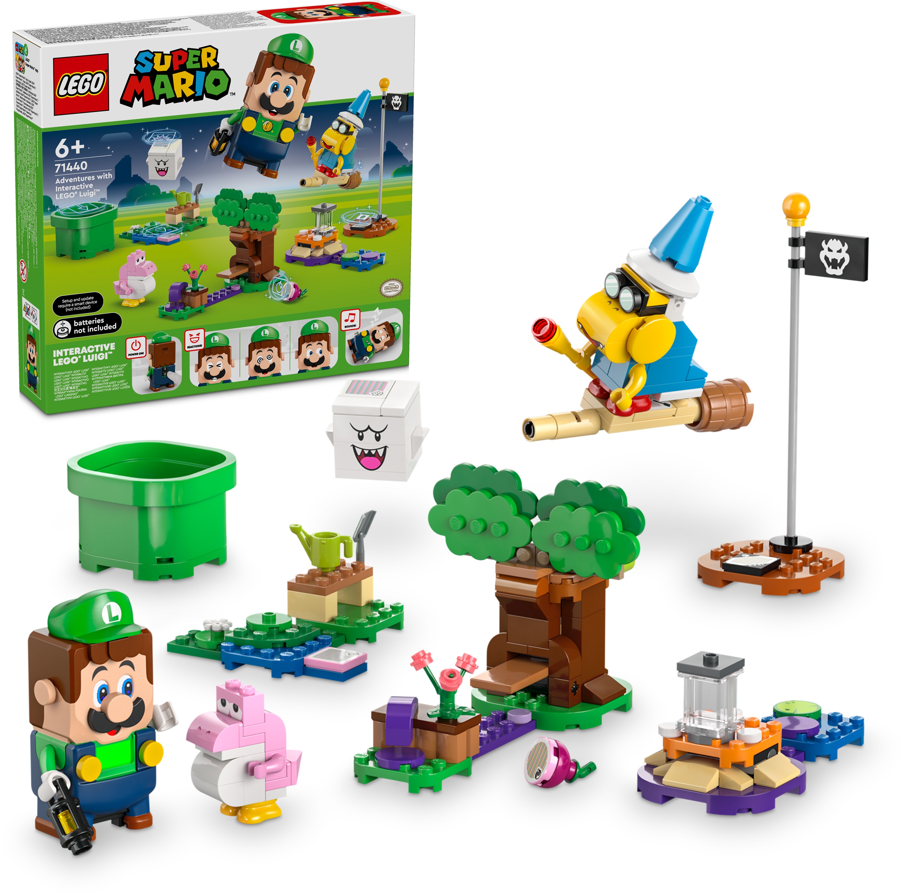LEGO® Super Mario™ 71440 Dobrodružstvá s interaktívnym LEGO® Luigi™