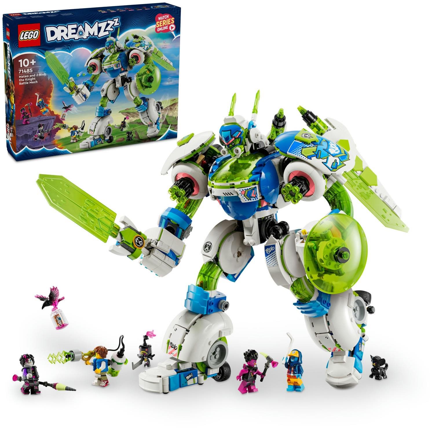 LEGO® DREAMZzz™ 71485 Mateo a rytiersky bojový robot Z-Blob