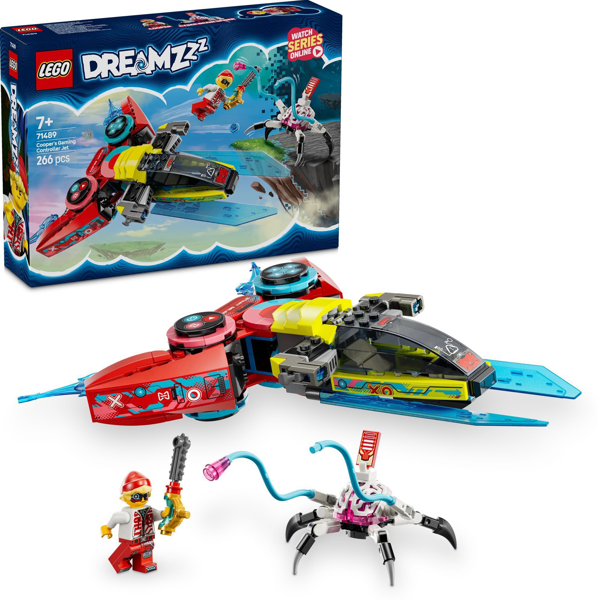 LEGO® DREAMZzz™ 71489 Cooperovo lietadlo v podobe herného ovládača