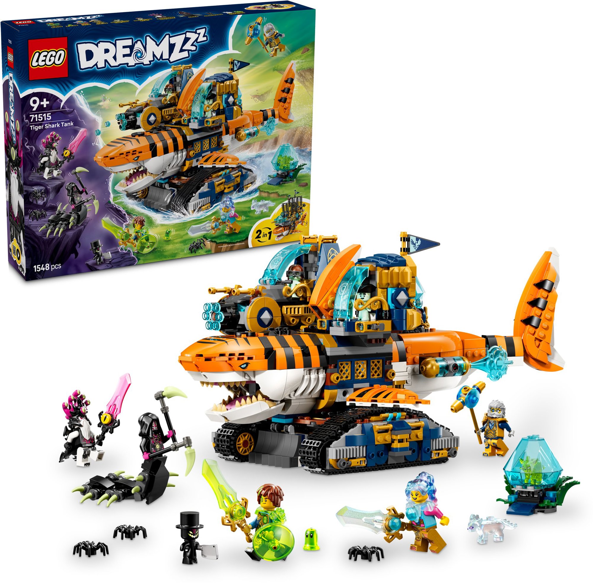 LEGO® DREAMZzz 71515 Tigrožraločí tank