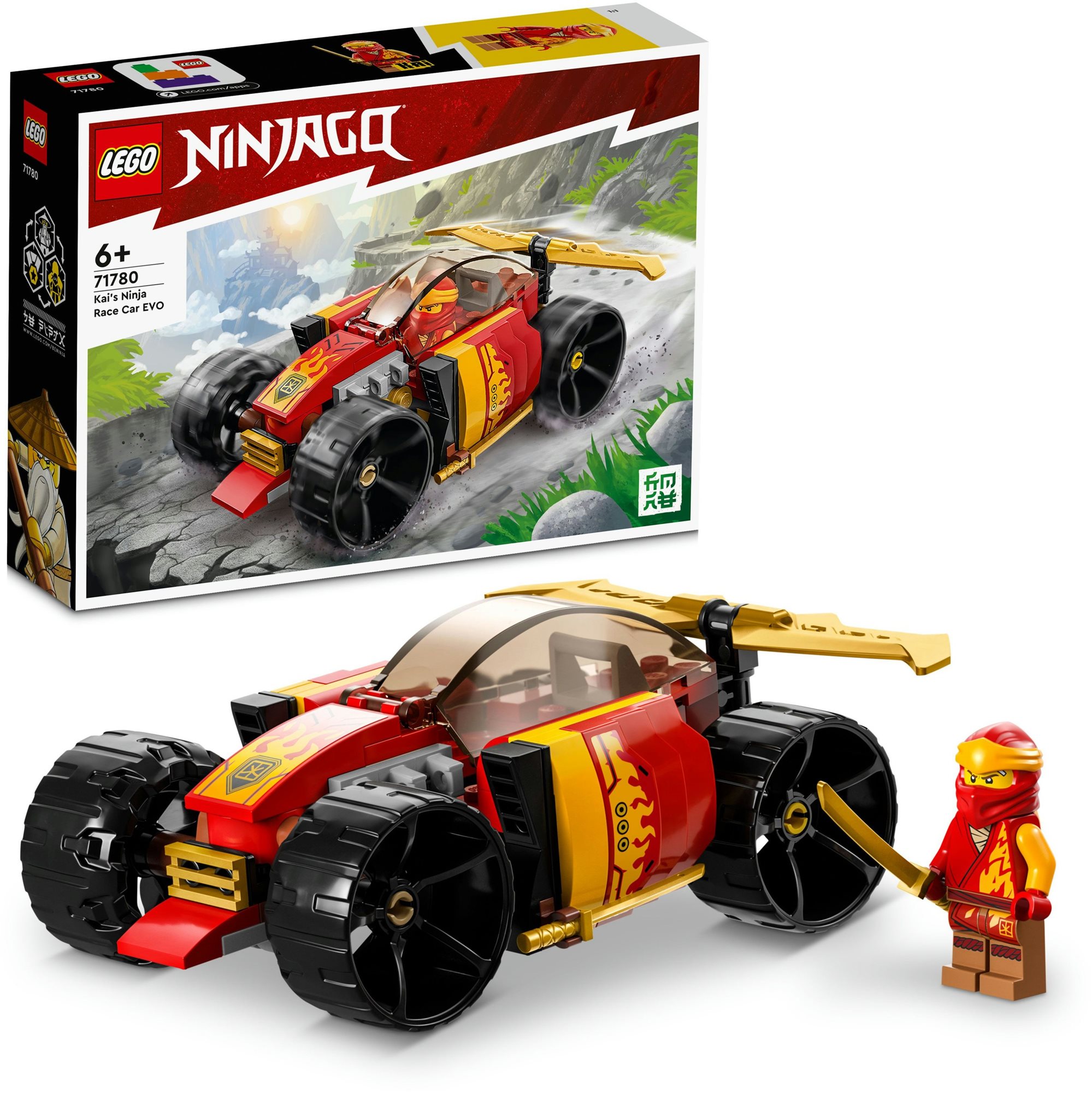 LEGO® NINJAGO® 71780 Kaiovo nindžovské pretekárske auto EVO