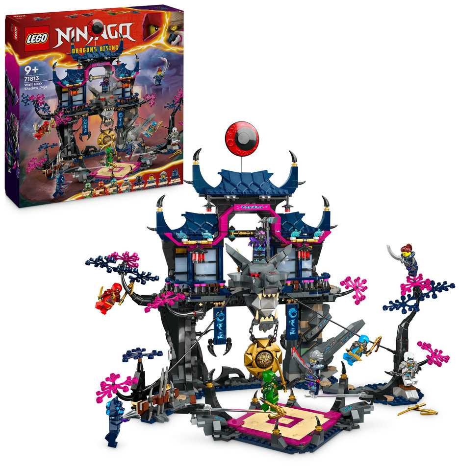 LEGO® NINJAGO® 71813 Tieňové dojo vlčie masky