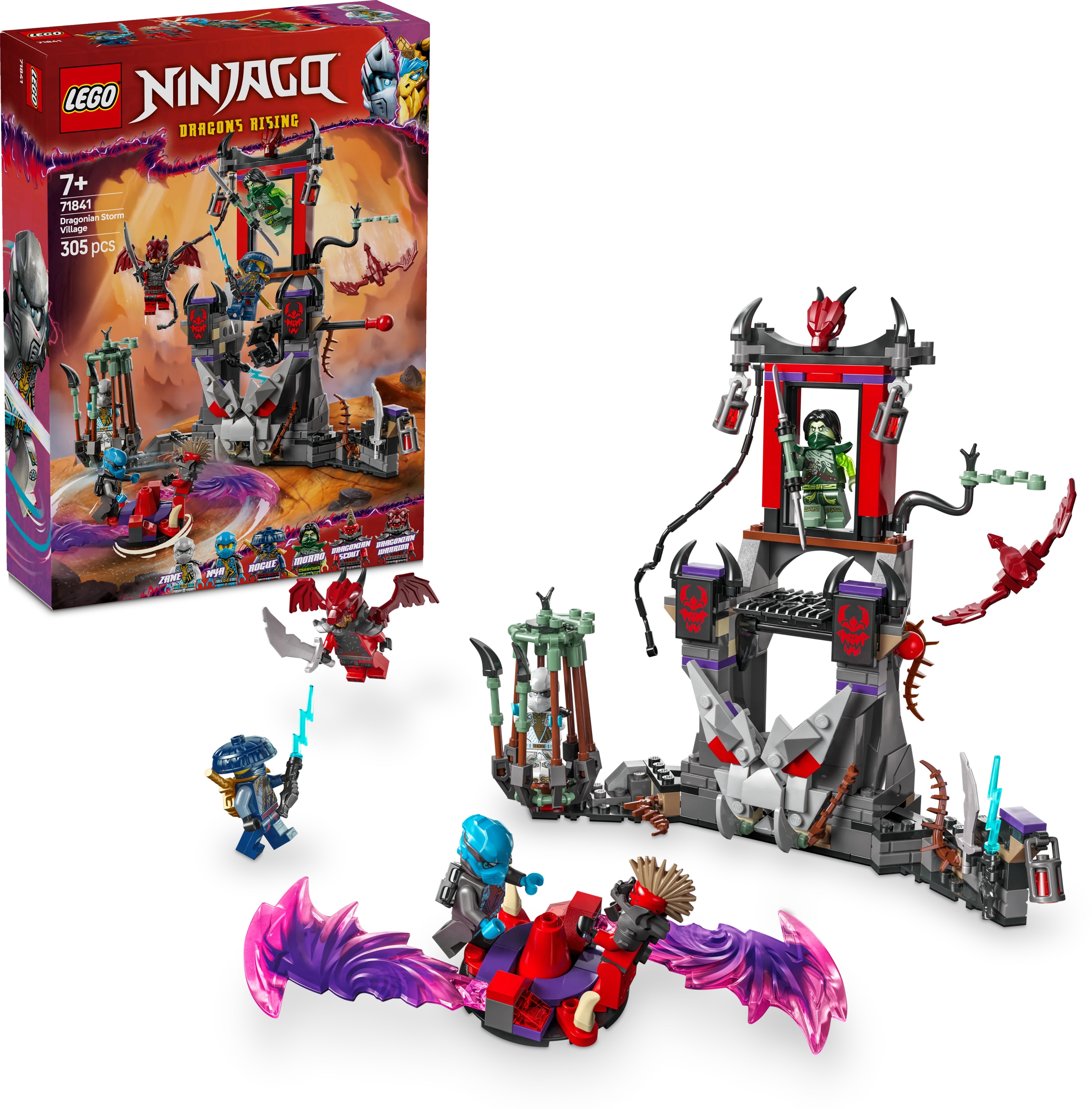 LEGO® NINJAGO® 71841 Dedina dračia búrka