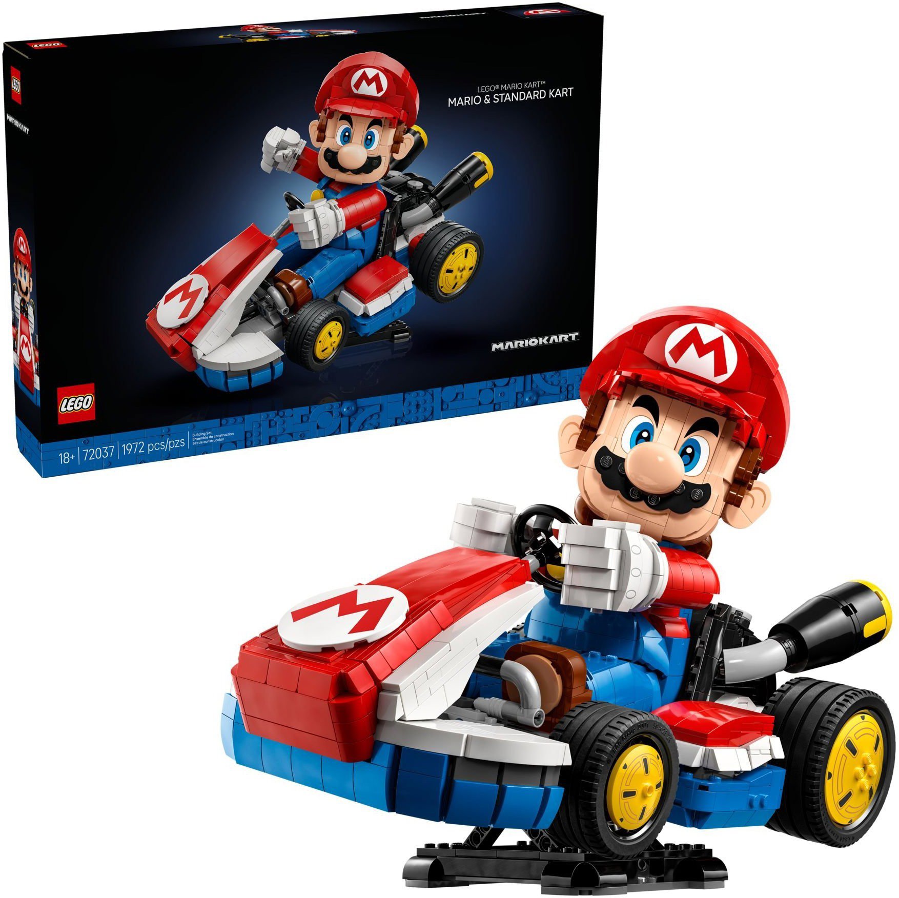 LEGO® Super Mario™ 72037 Mario Kart™: Mario a Standard Kart