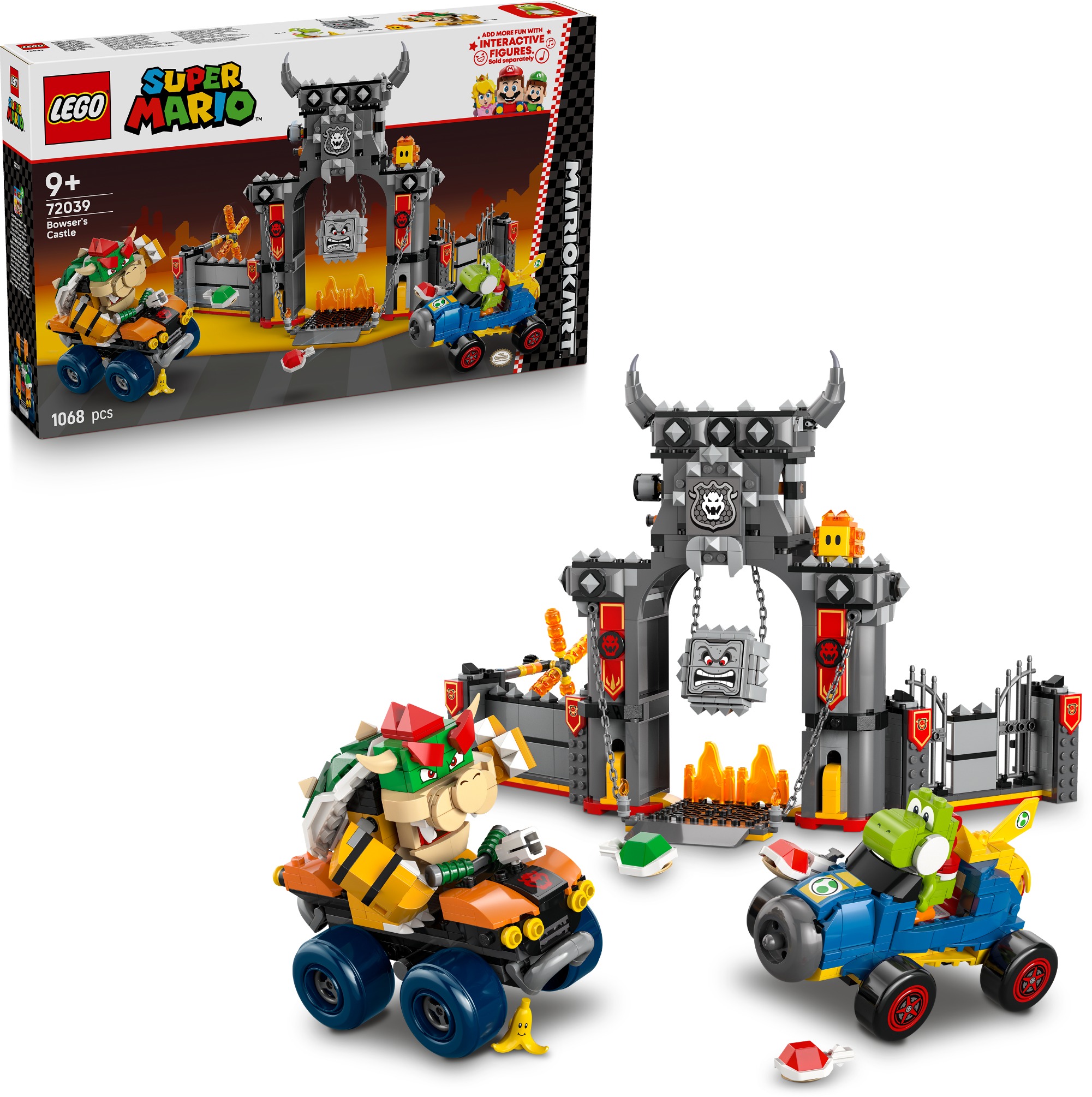 LEGO® Super Mario™ 72039 Mario Kart™ – Bowser a jeho hrad