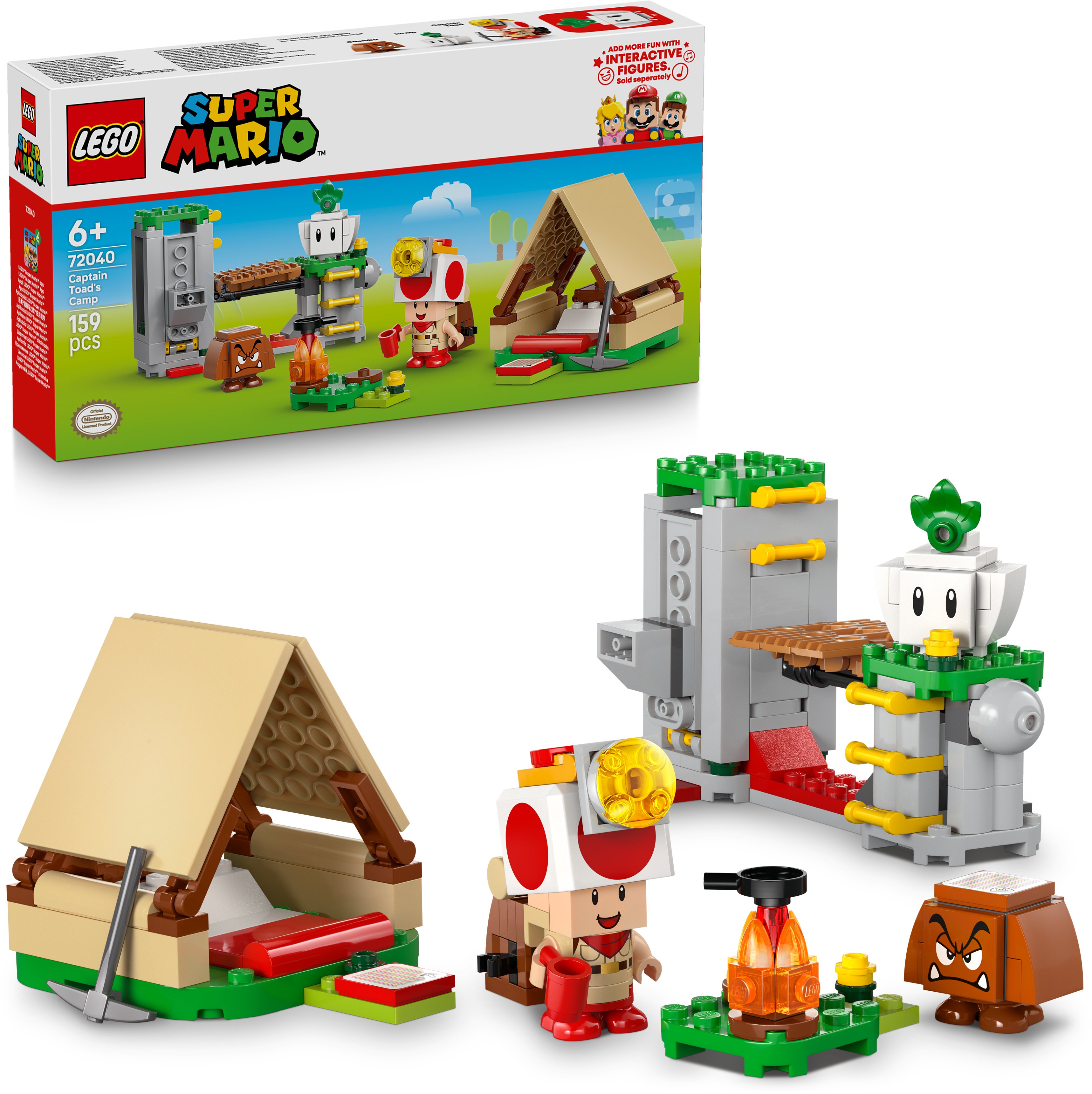 LEGO® Super Mario™ 72040 Captain Toad a jeho tábor