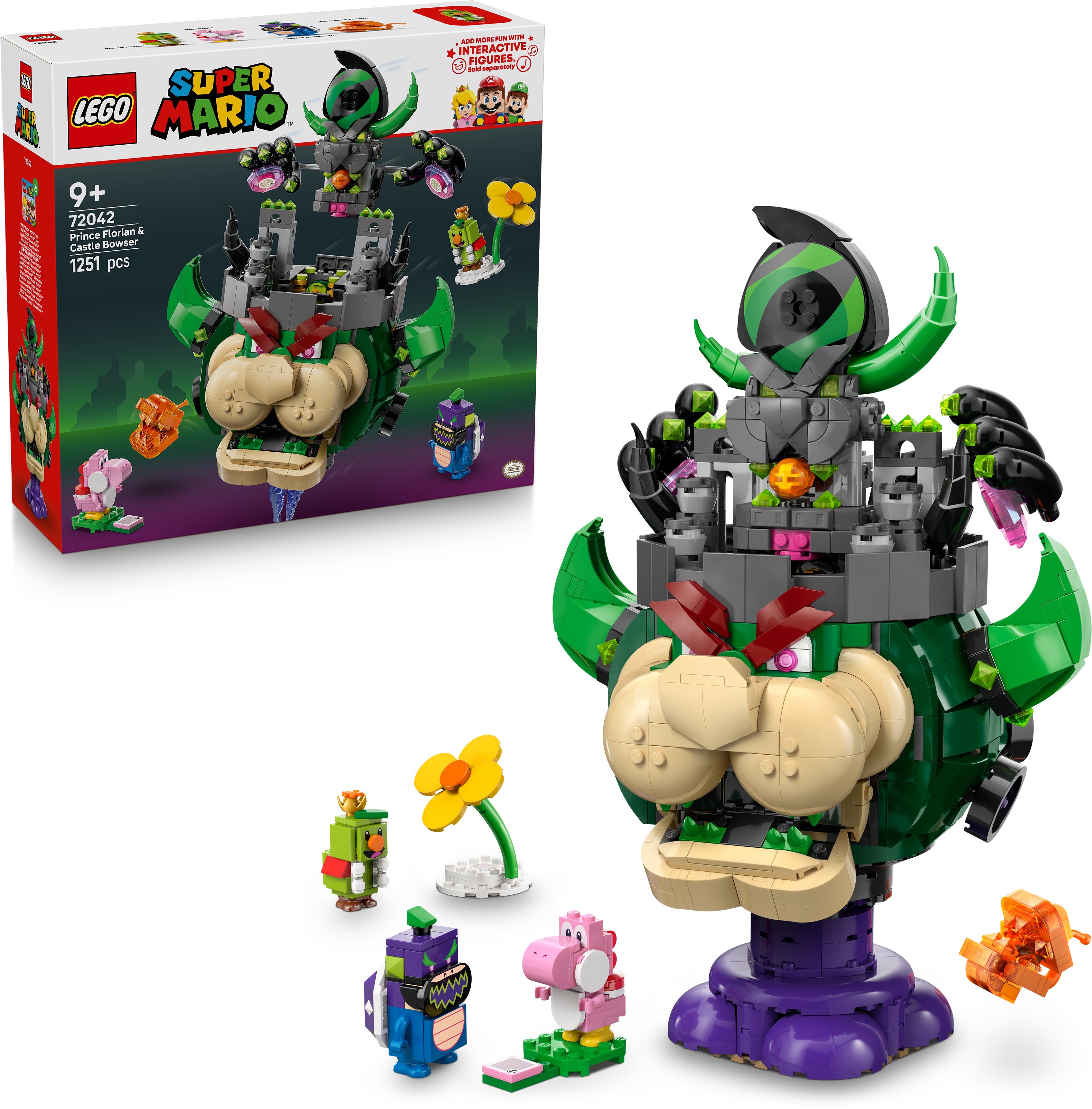 LEGO® Super Mario™ 72042 Princ Florian a Castle Bowser