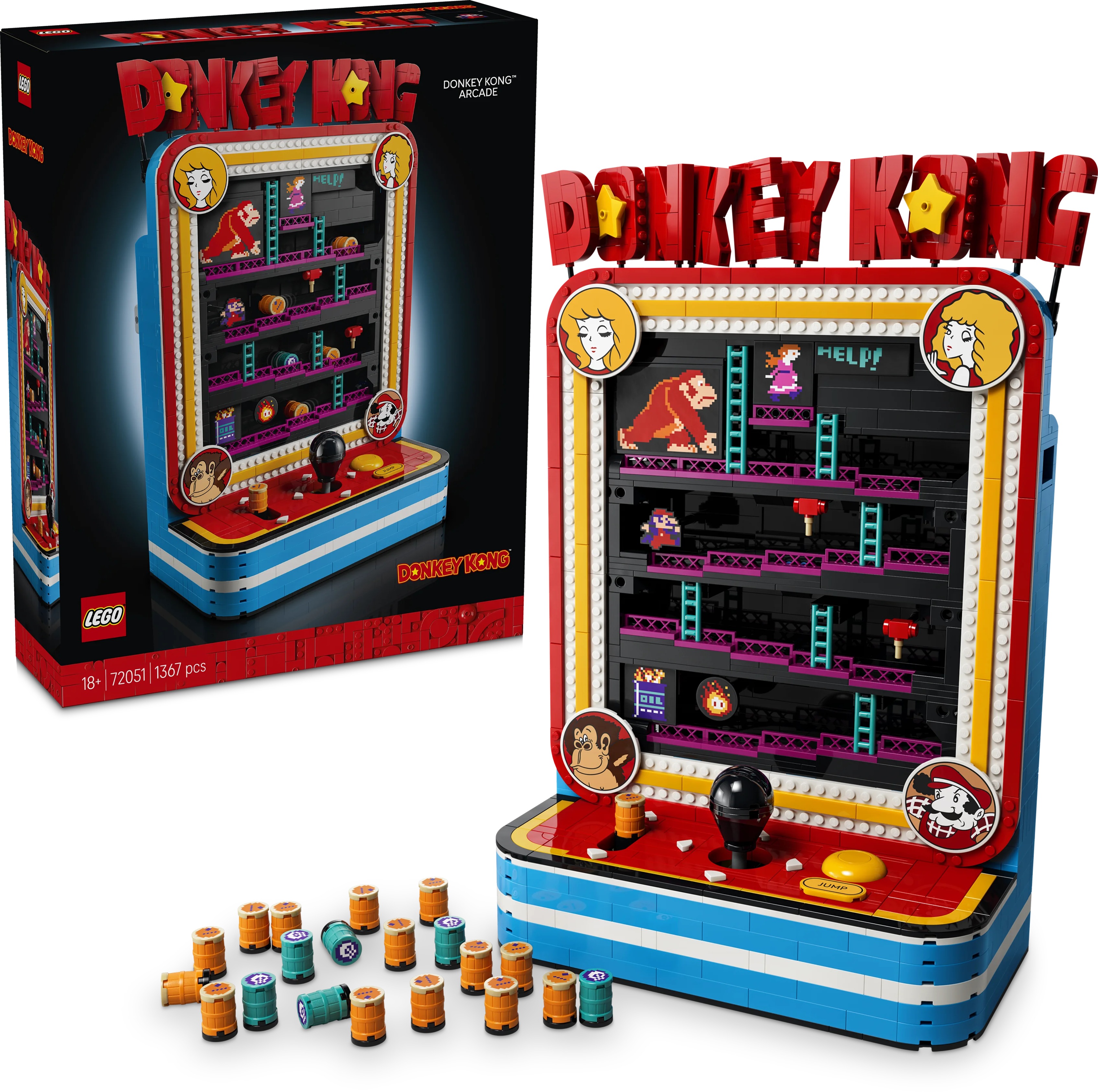 LEGO® Super Mario 72051 Arkádová hra Donkey Kong™