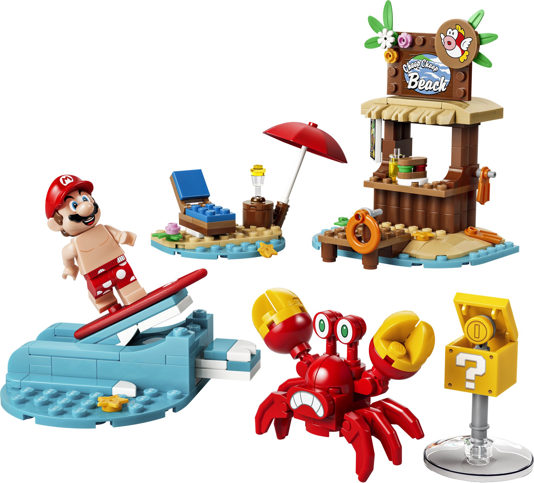LEGO® Super Mario 72055 – Mario a dobrodružstvo na pláži