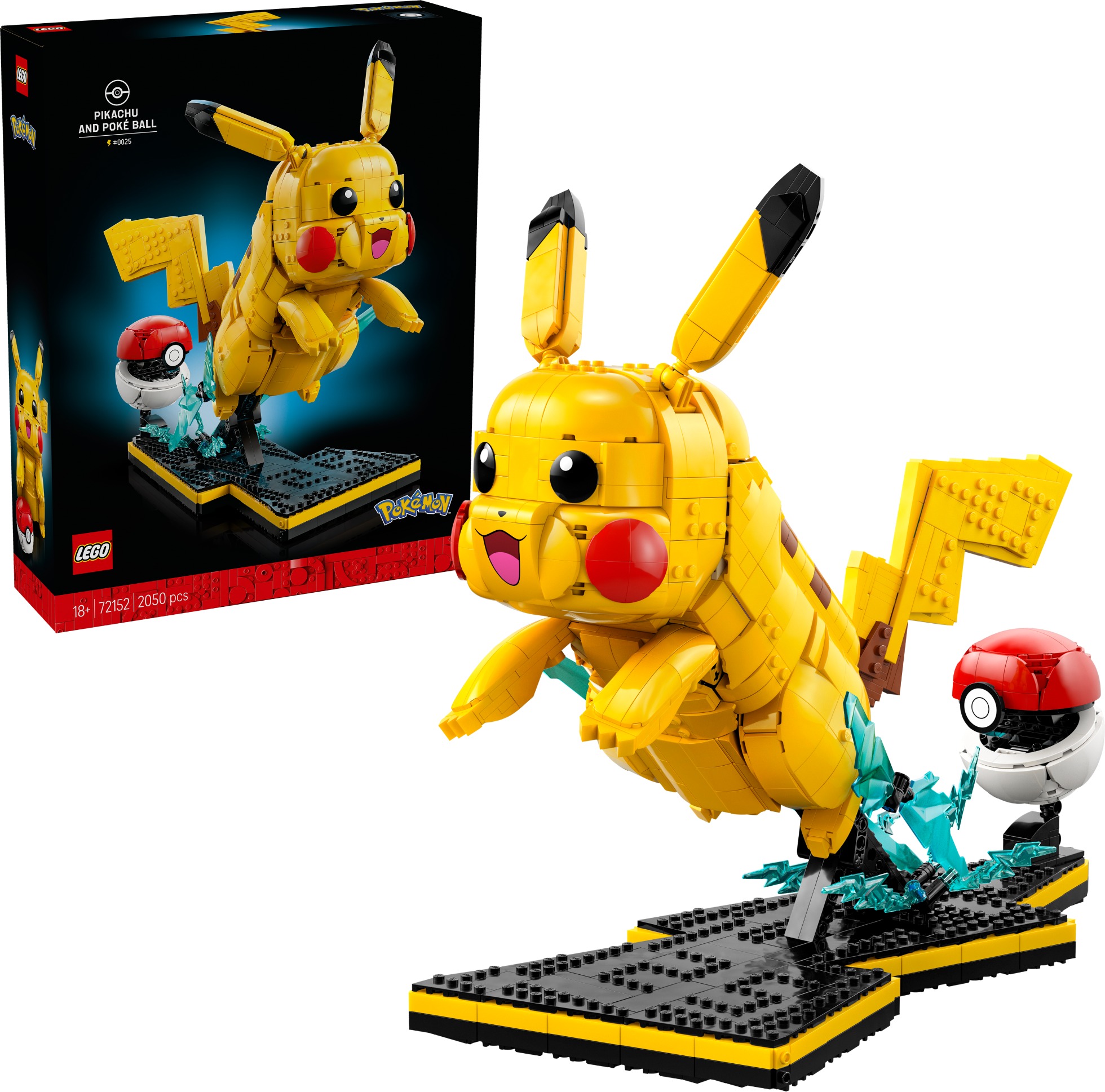 LEGO® Pokémon 72152 Pikachu a Poké Ball