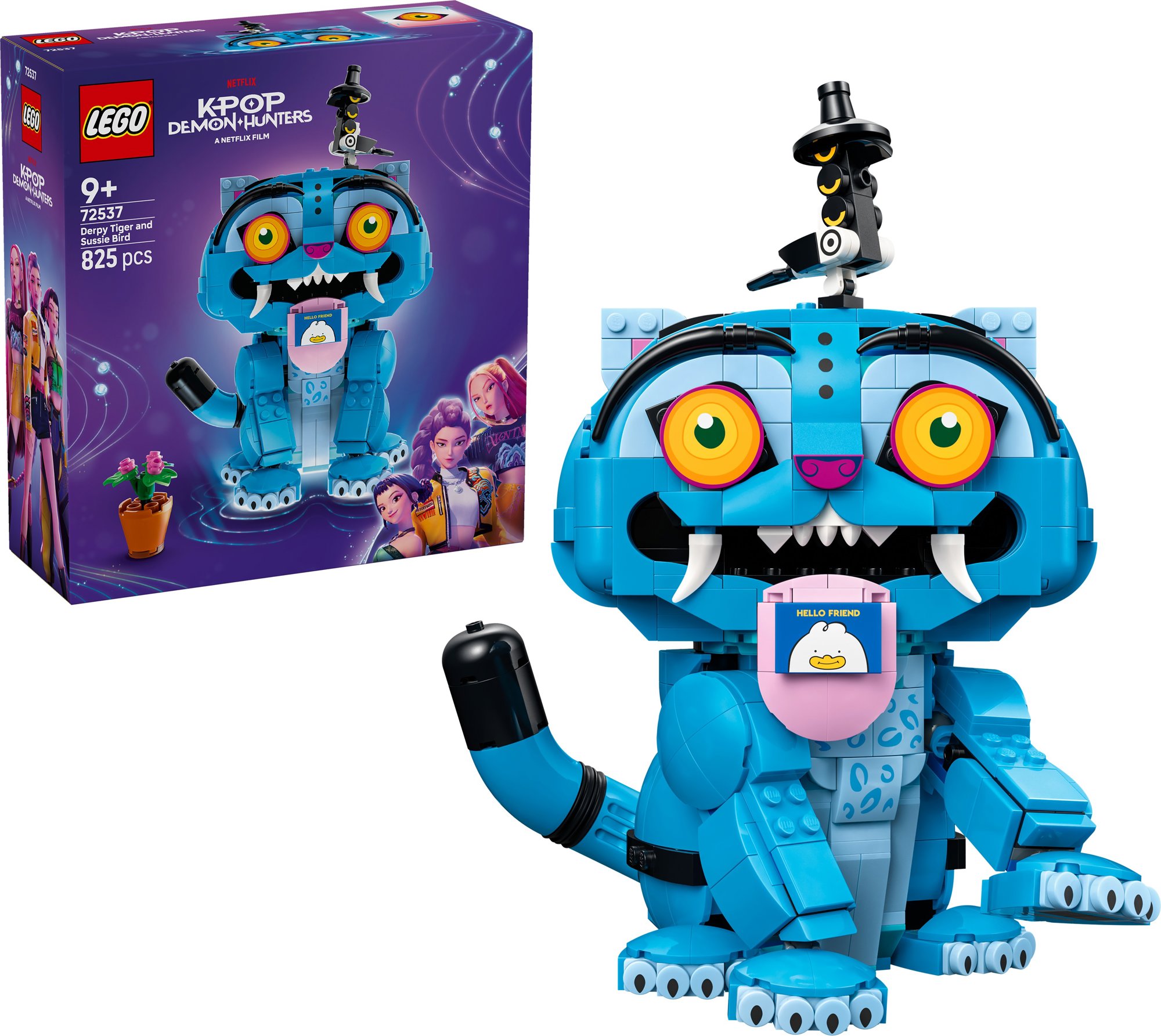 LEGO® KPop Demon Hunters 72537 Tiger Derpy a vták Sussie