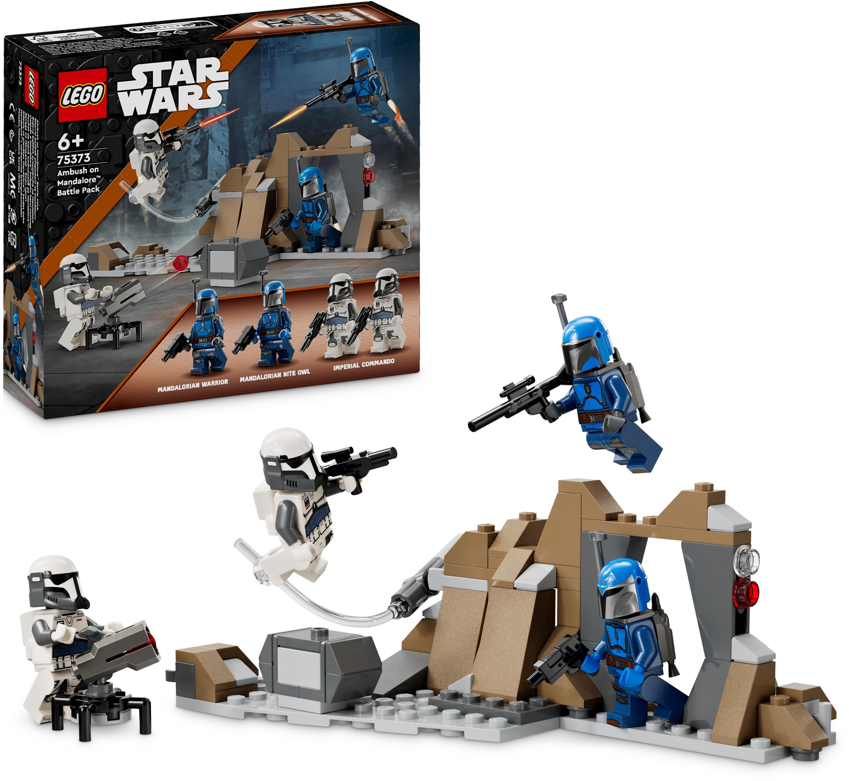 LEGO® Star Wars™ 75373 Bojový balíček prepadnutia na Mandalore