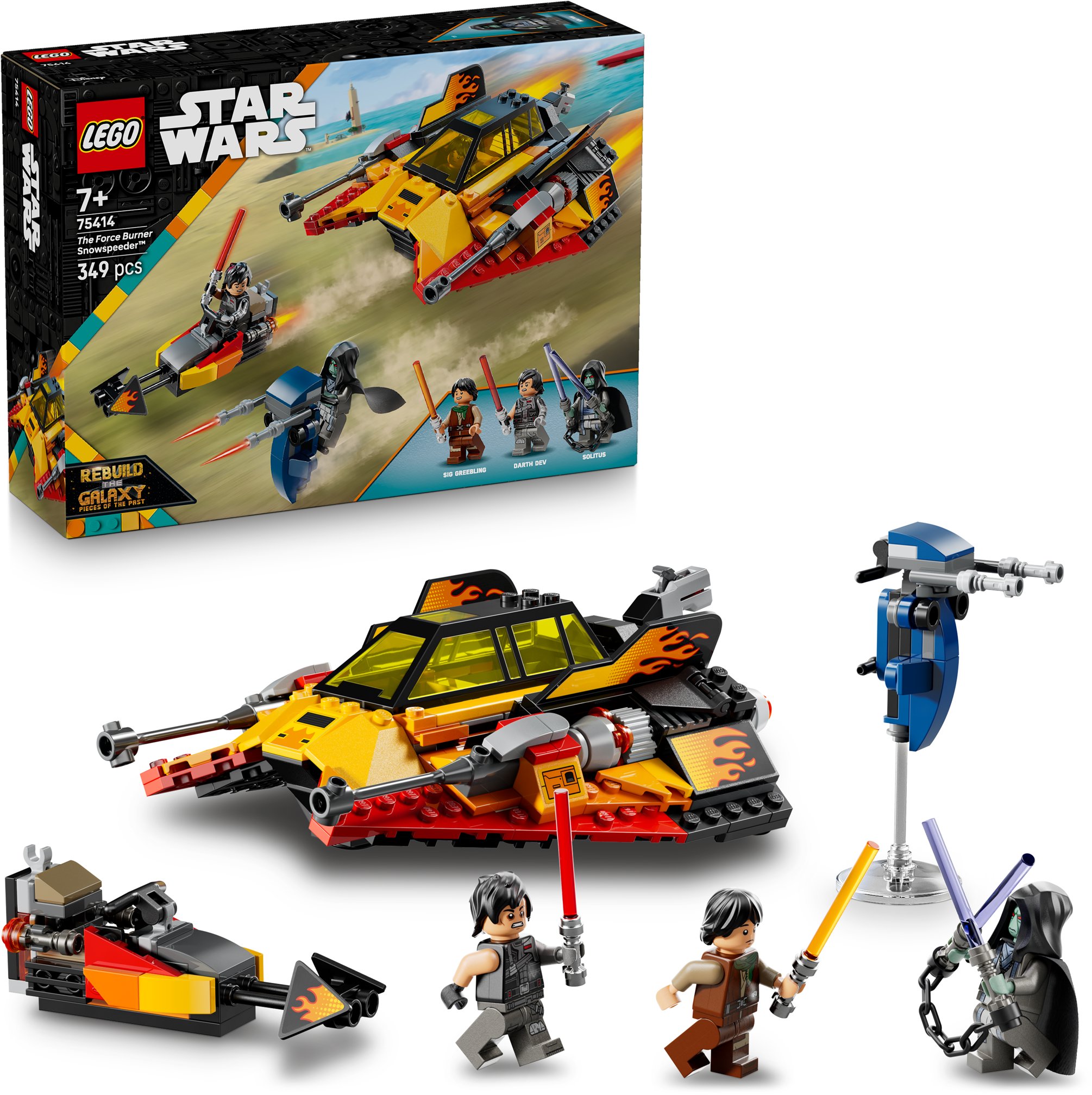 LEGO® Star Wars™ 75414 Snežný spíder Force Burner