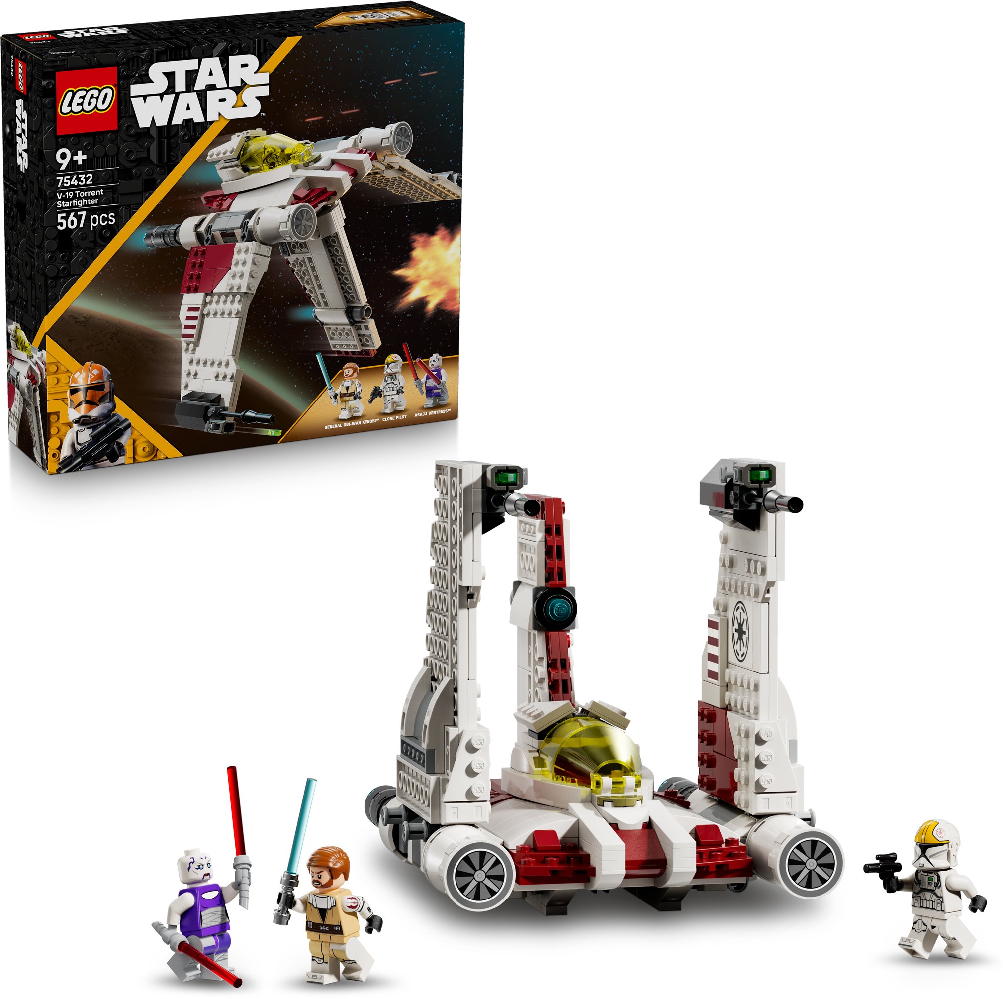 LEGO® Star Wars™ 75432 Stíhačka V-19 Torrent Starfighter