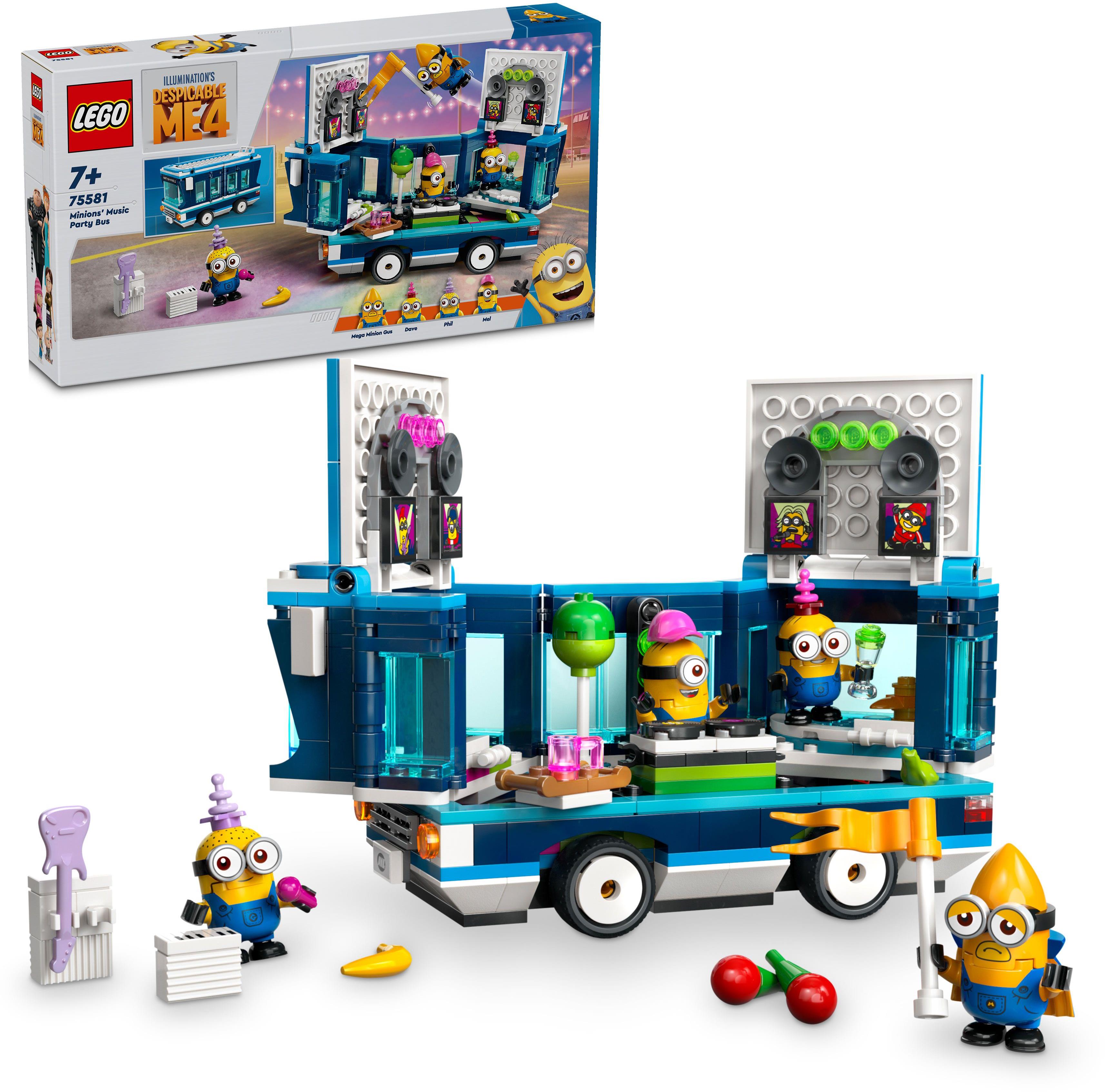 LEGO® Ja, zloduch 4 75581 Mimoni a ich hudobná párty autobus