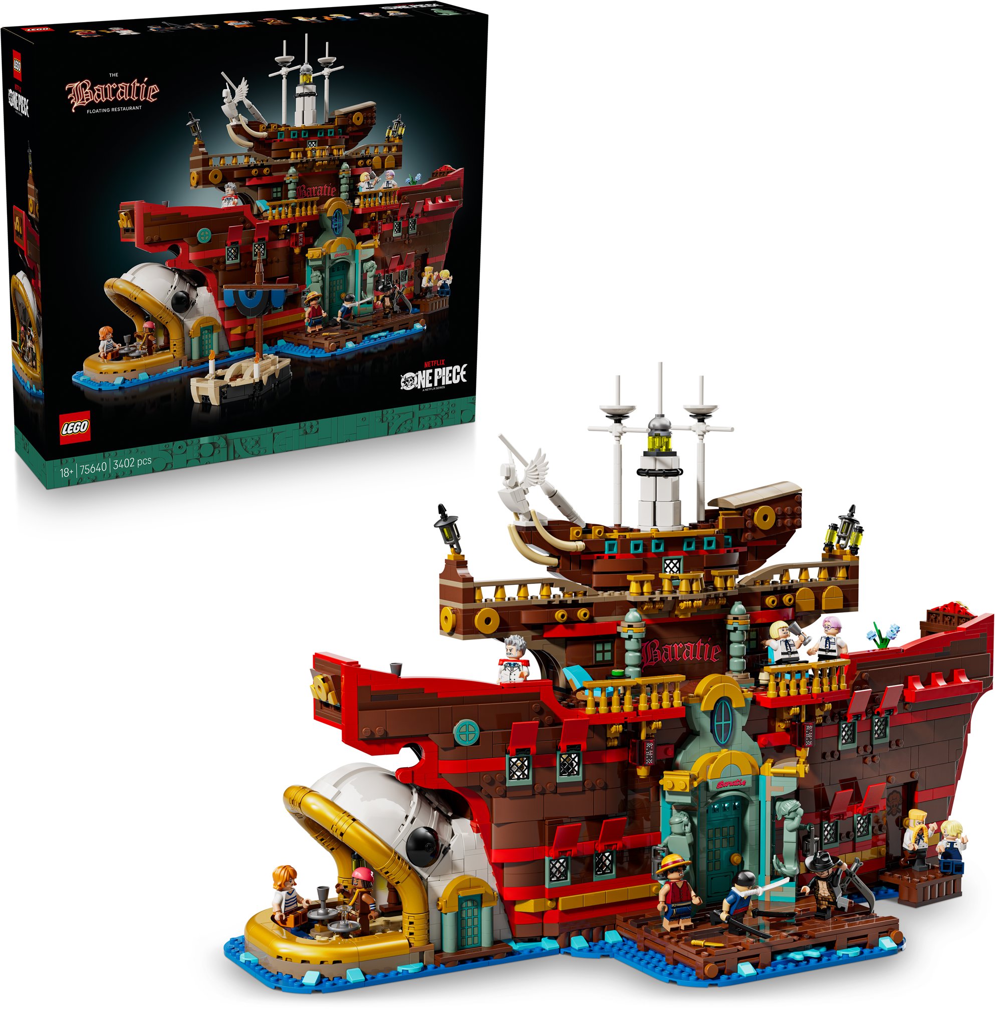 LEGO® ONE PIECE 75640 Plávajúca reštaurácia Baratie