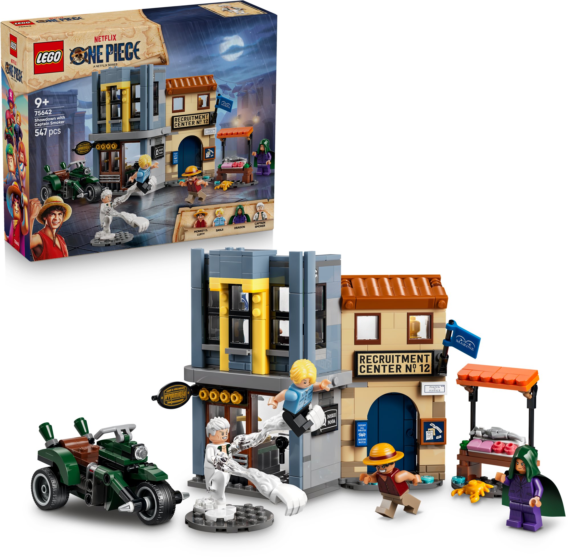 LEGO® ONE PIECE 75642 Súboj s kapitánom Smokerom