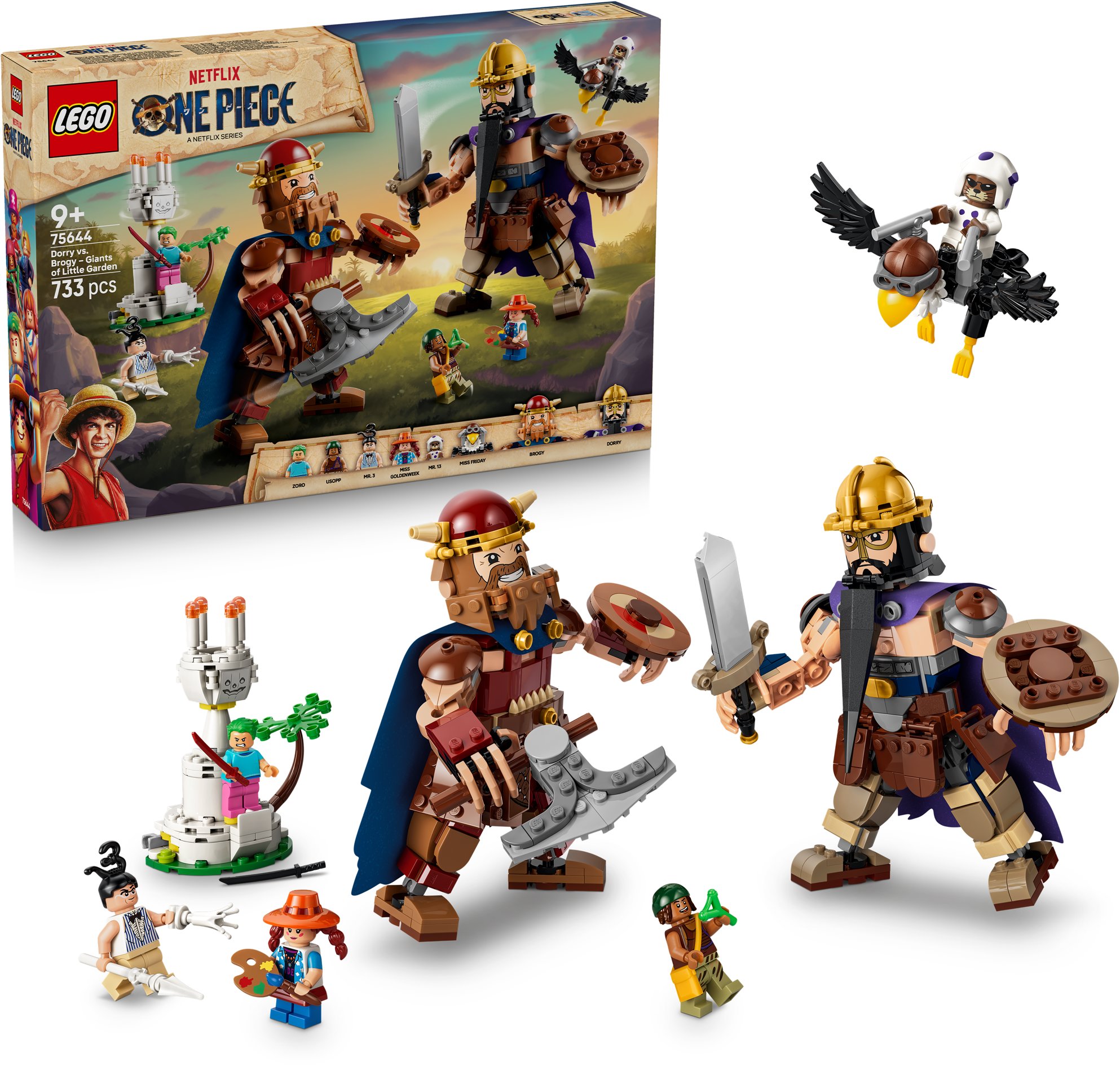 LEGO® ONE PIECE 75644 Dorry vs. Brogy – Obri z Malej záhrady