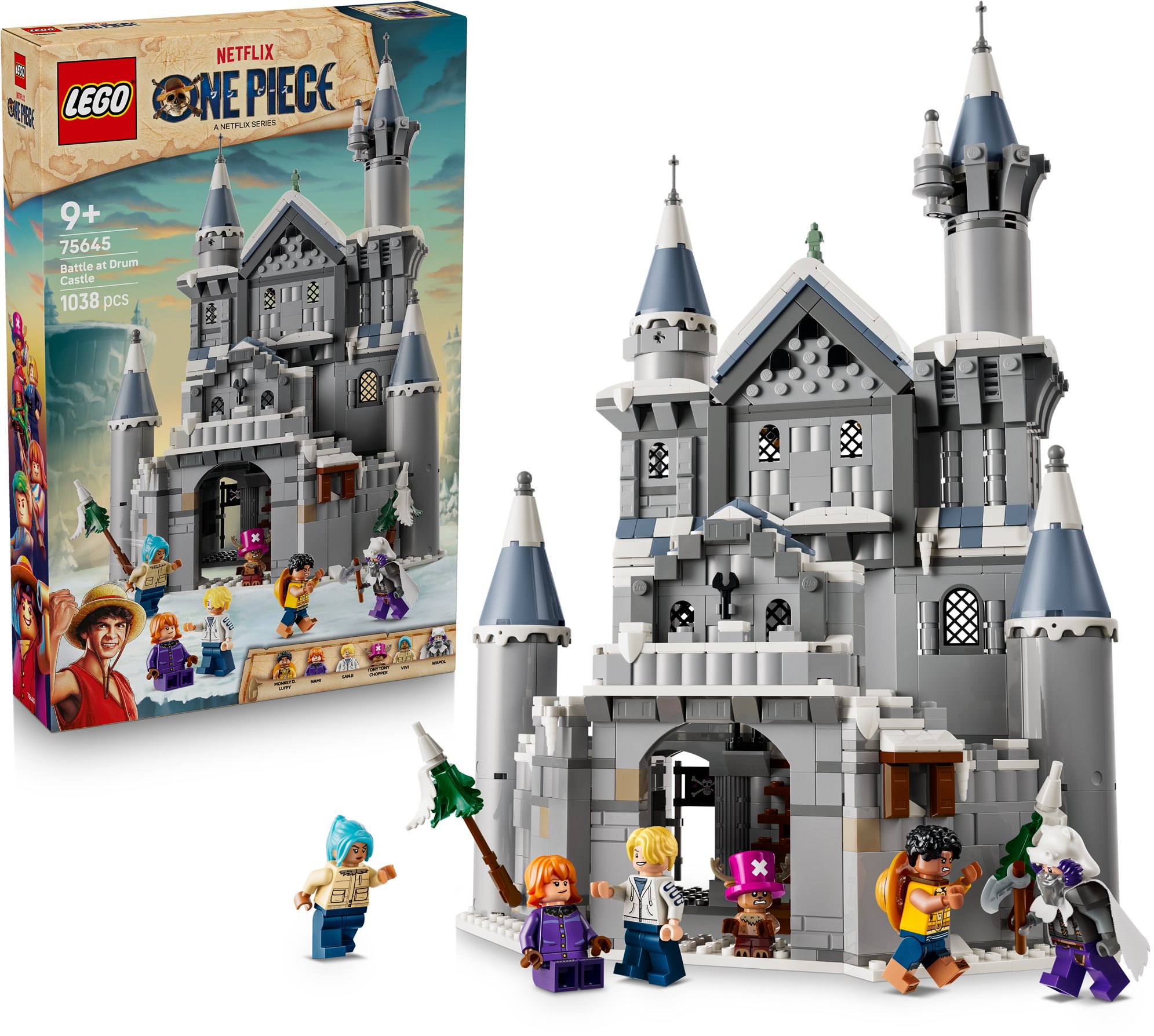 LEGO® ONE PIECE 75645 Bitka na hrade Drum