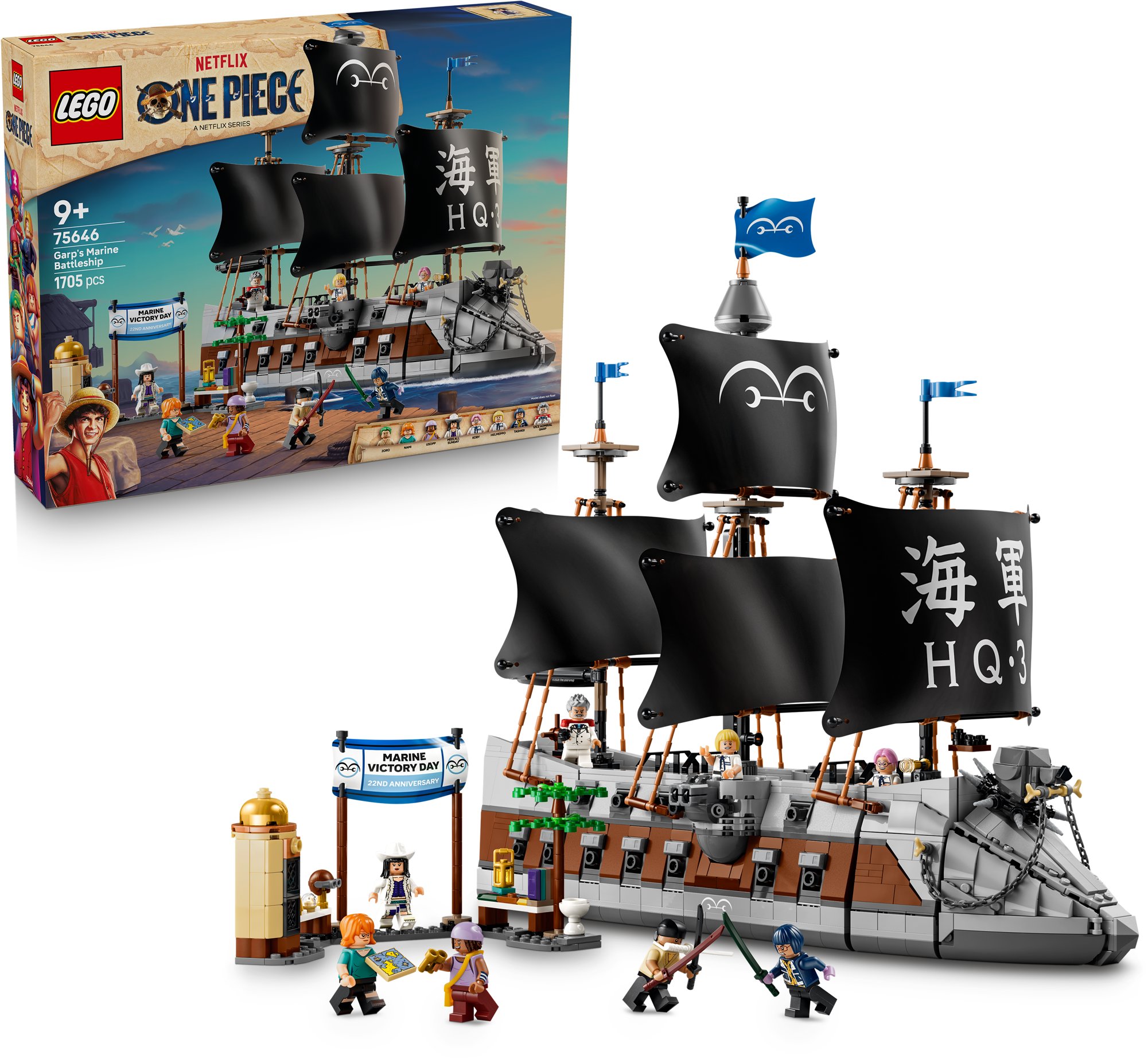 LEGO® ONE PIECE 75646 Garpova námorná bojová loď