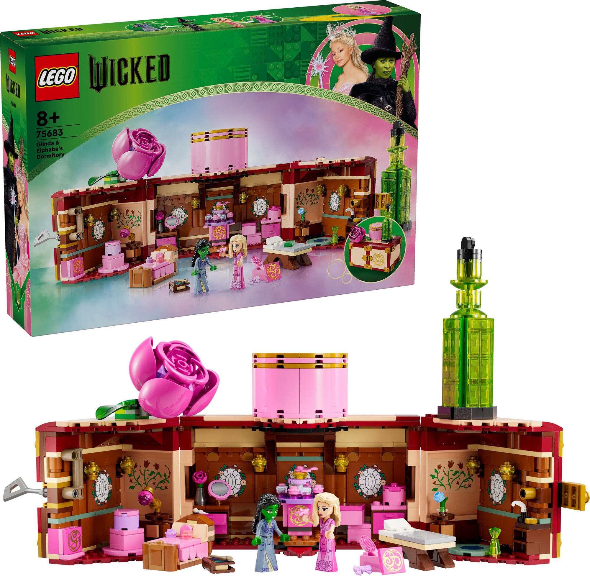 LEGO® Wicked 75683 Študentský internát Glindy a Elphaby