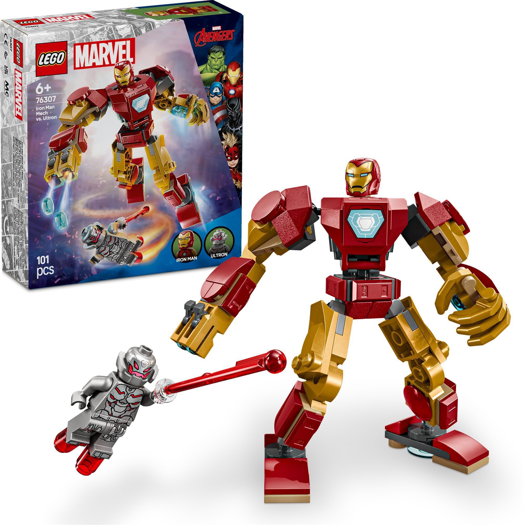 LEGO® Marvel 76307 Iron Man v robotickom obleku vs. Ultron