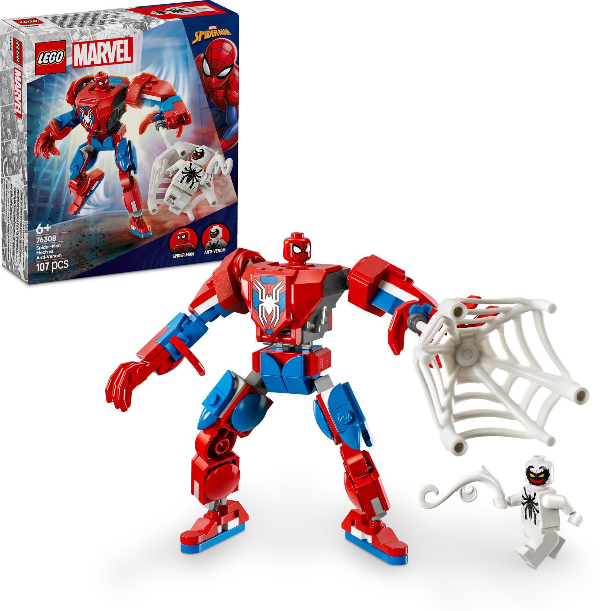 LEGO® Marvel 76308 Spider-Man v robotickom obleku vs. Anti-Venom