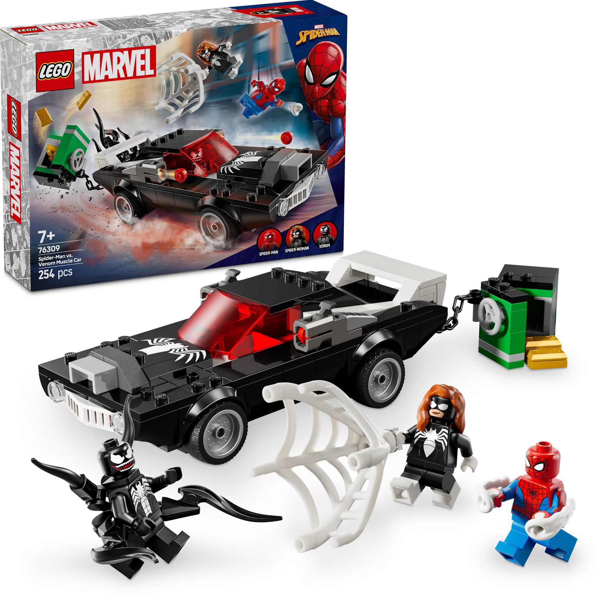 LEGO® Marvel 76309 Spider-Man vs. Venomov výkonný športiak