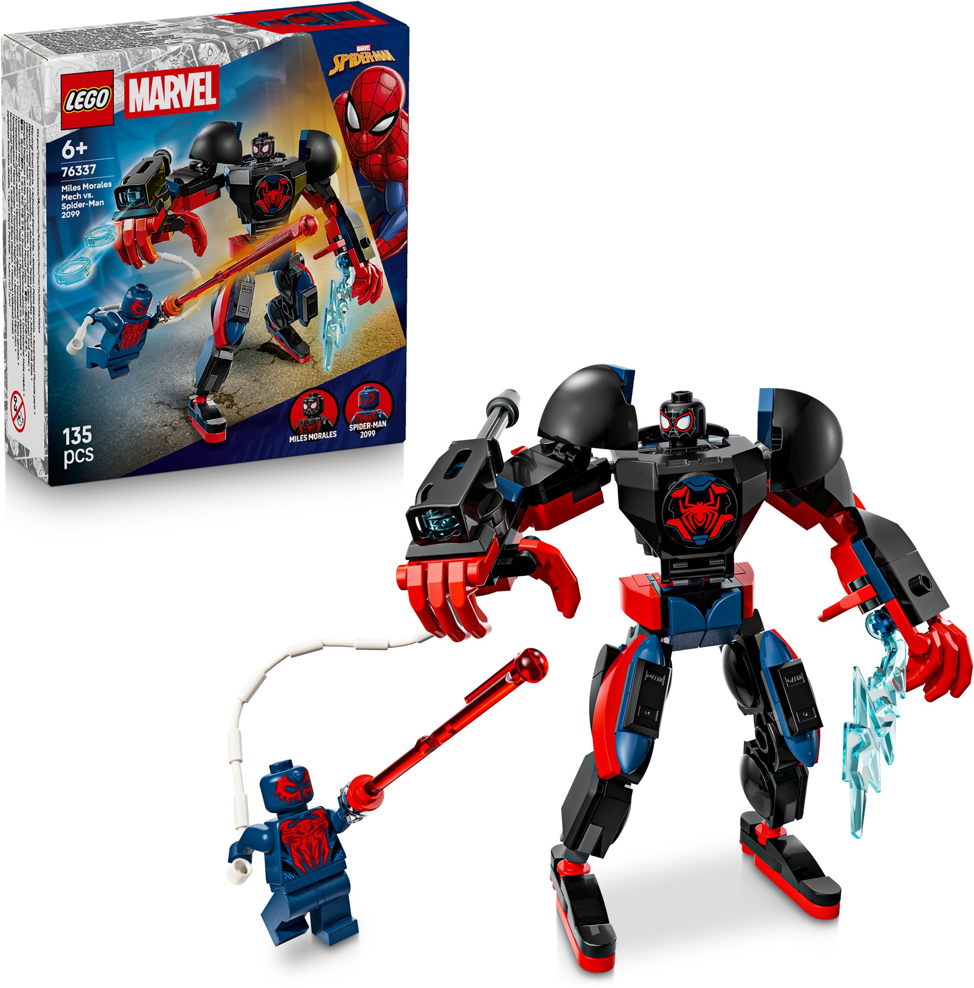 LEGO® | Marvel 76337 Robot Milesa Moralesa vs. Spider-Man 2099