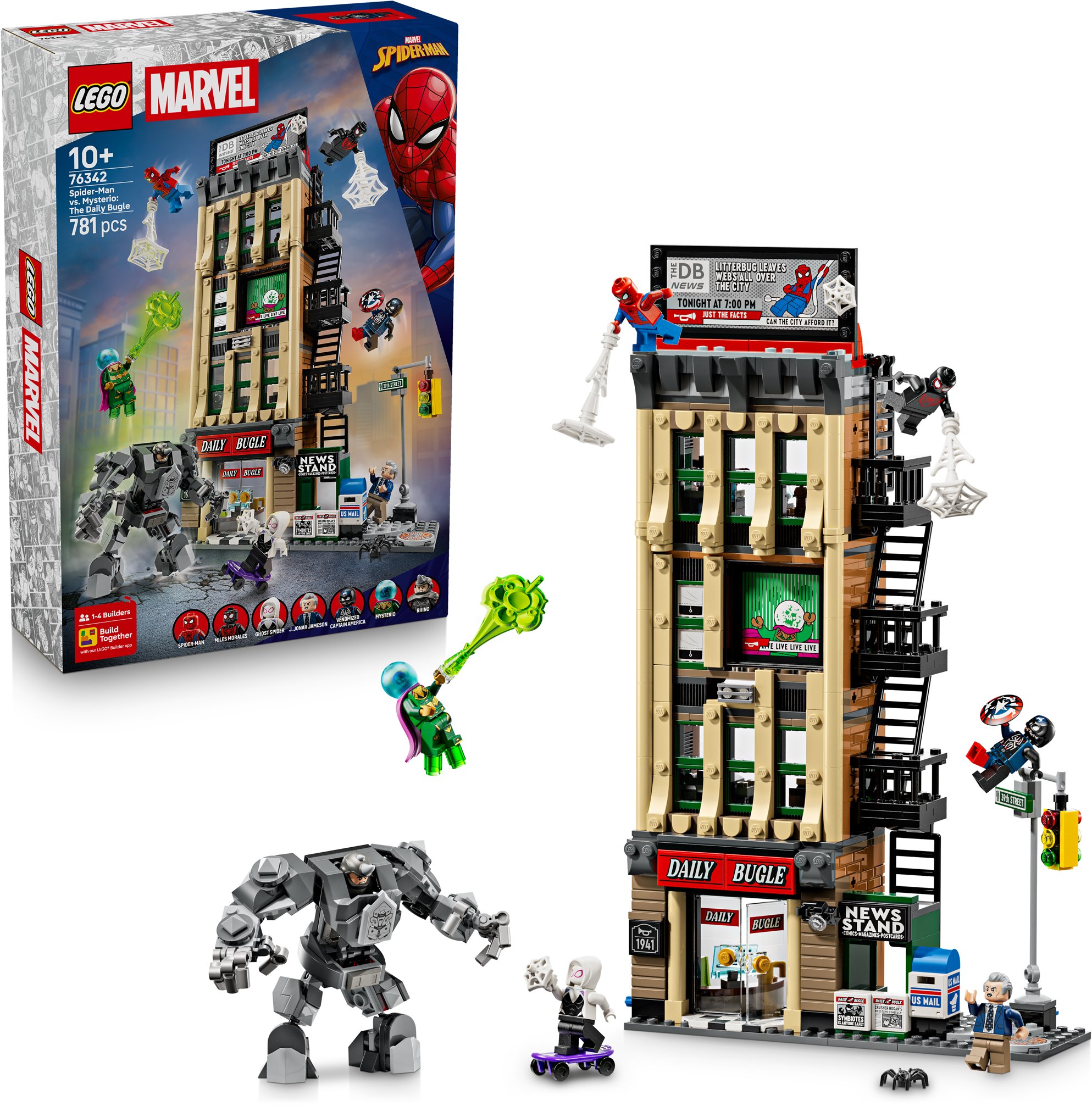 LEGO® | Marvel 76342 Spider-Man vs. Mysterio: Daily Bugle